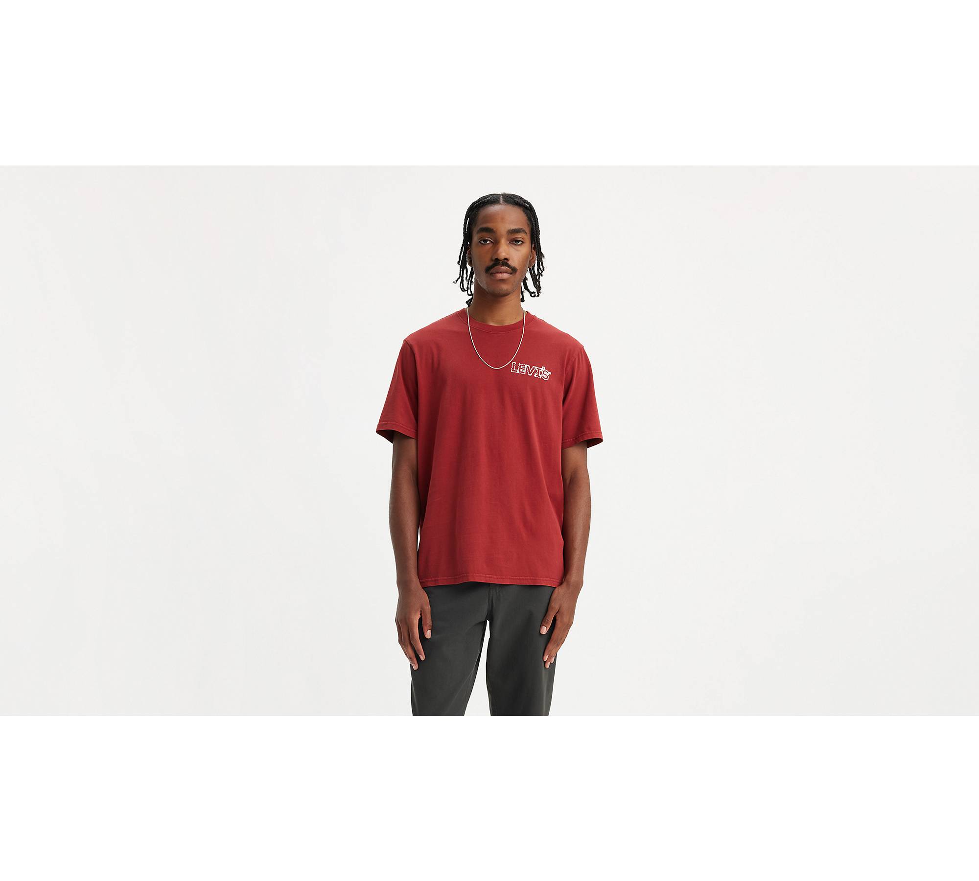 Relaxed Fit Short Sleeve T-shirt - Red | Levi's® US