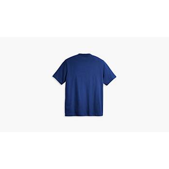 T-shirt branca com logo azul - BlueFleet