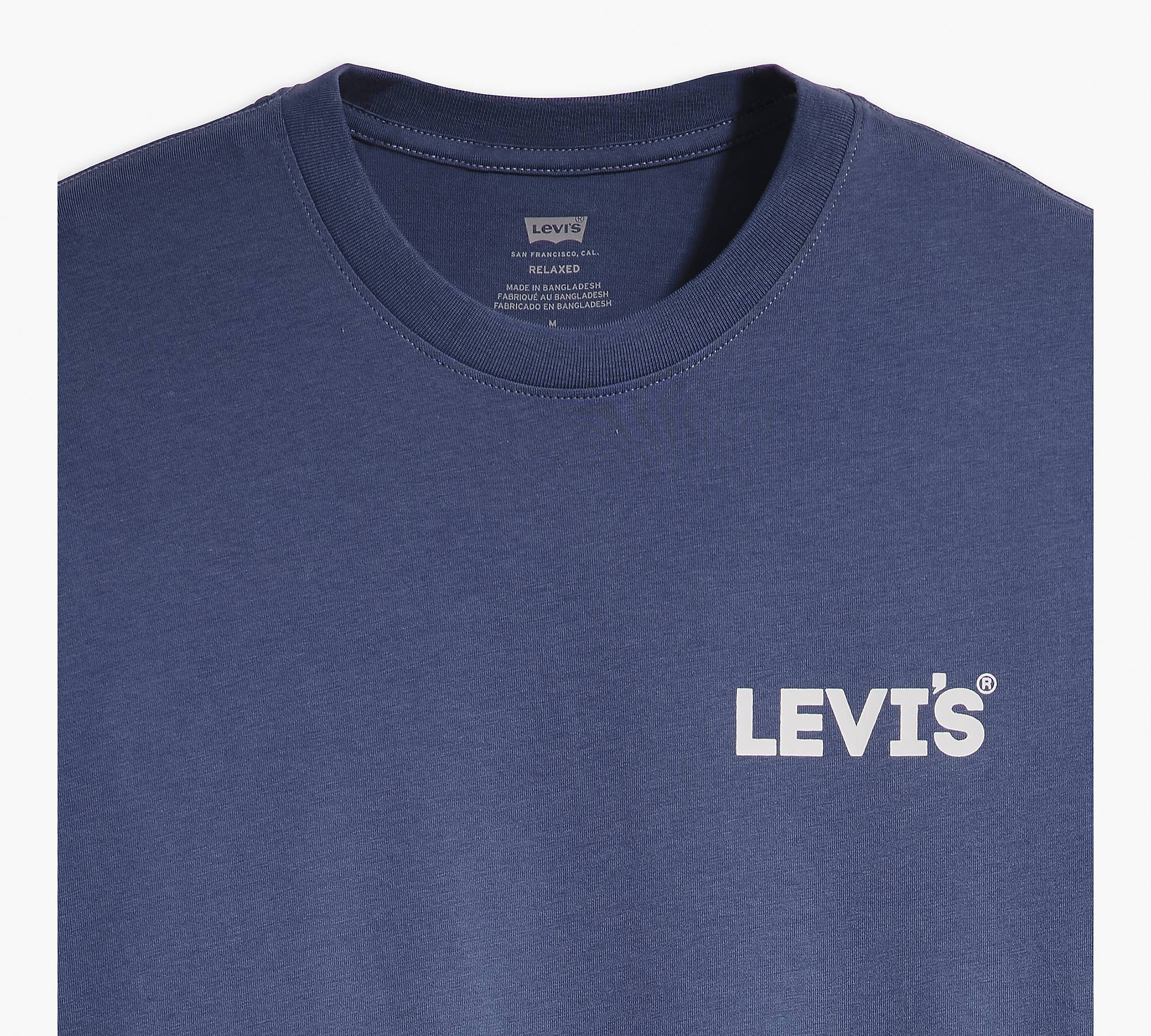 Relaxed Fit Graphic Tee - Blue | Levi's® NO