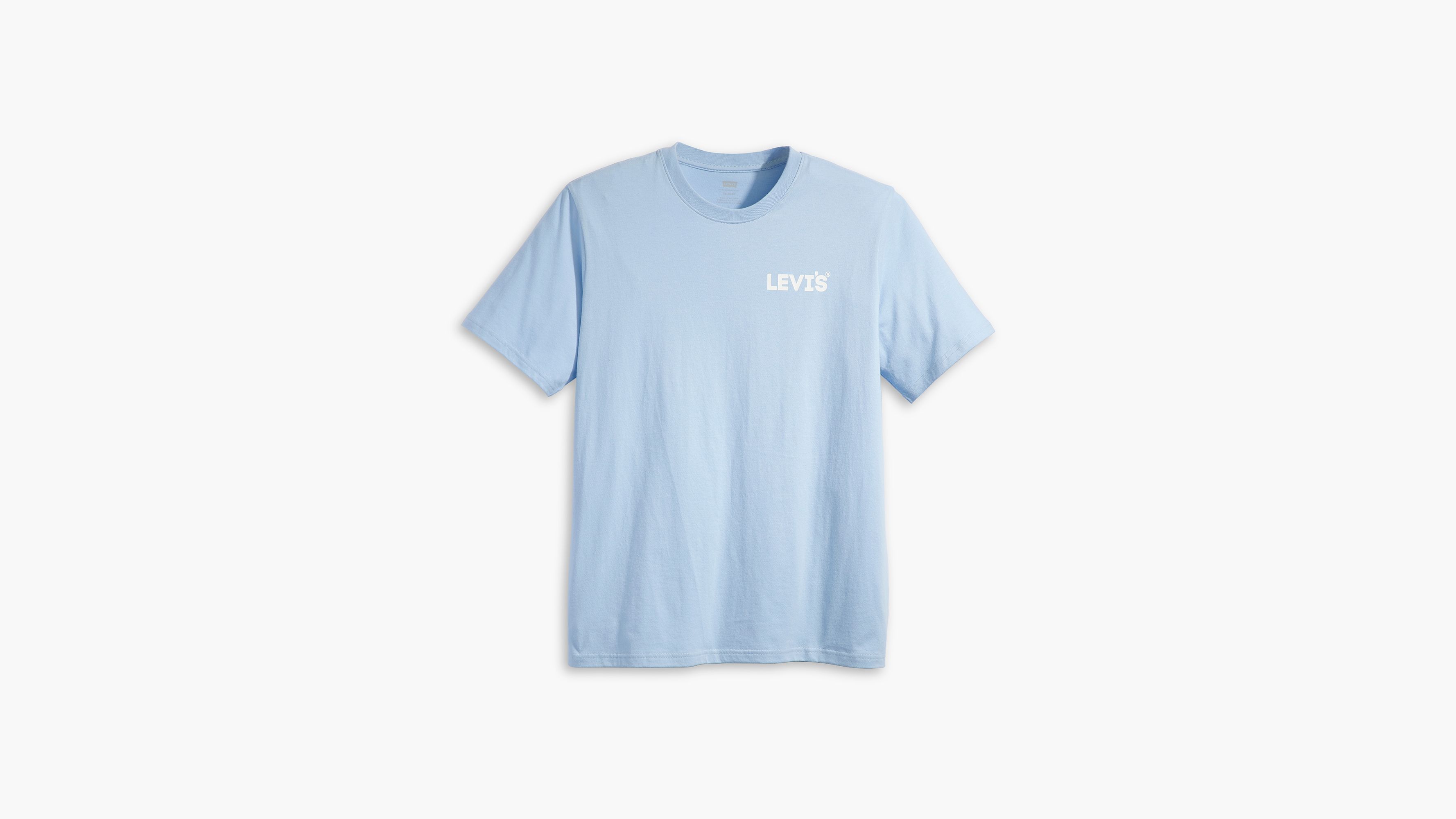 Light blue levis sales t shirt