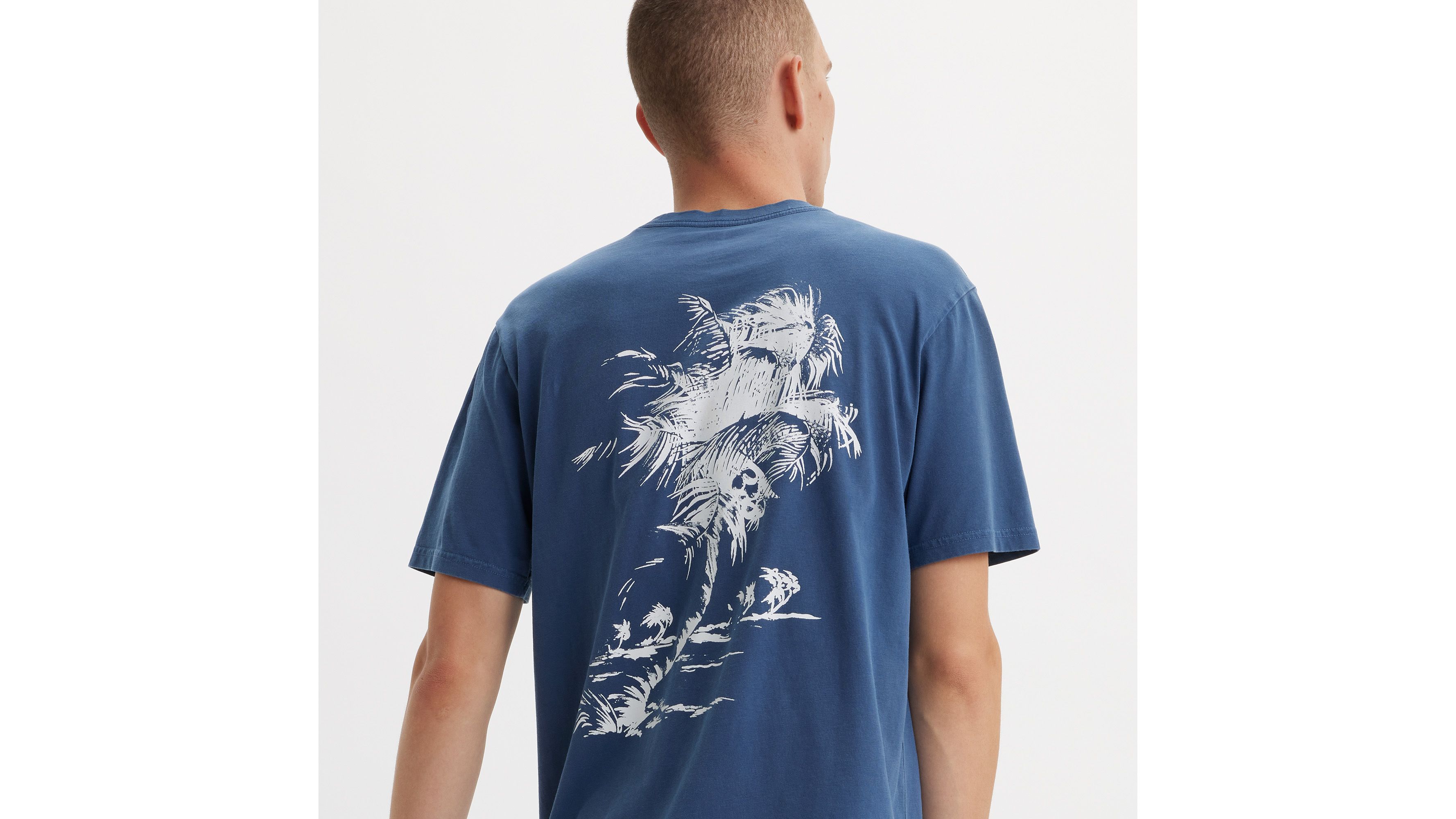 Relaxed Fit Short Sleeve Graphic T-shirt - Blue | Levi's® US