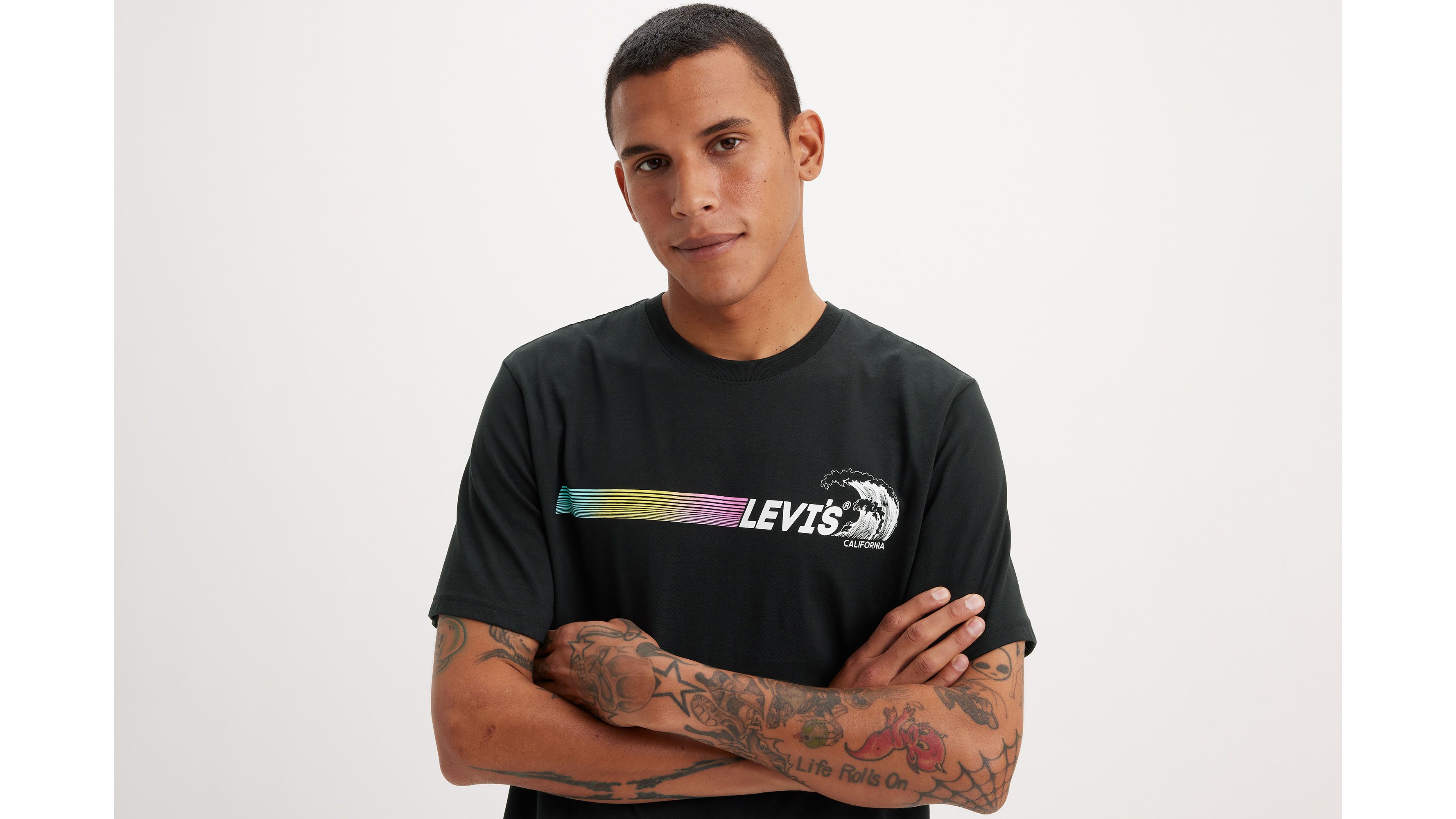 Relaxed Fit Short Sleeve Graphic T-Shirt 4
