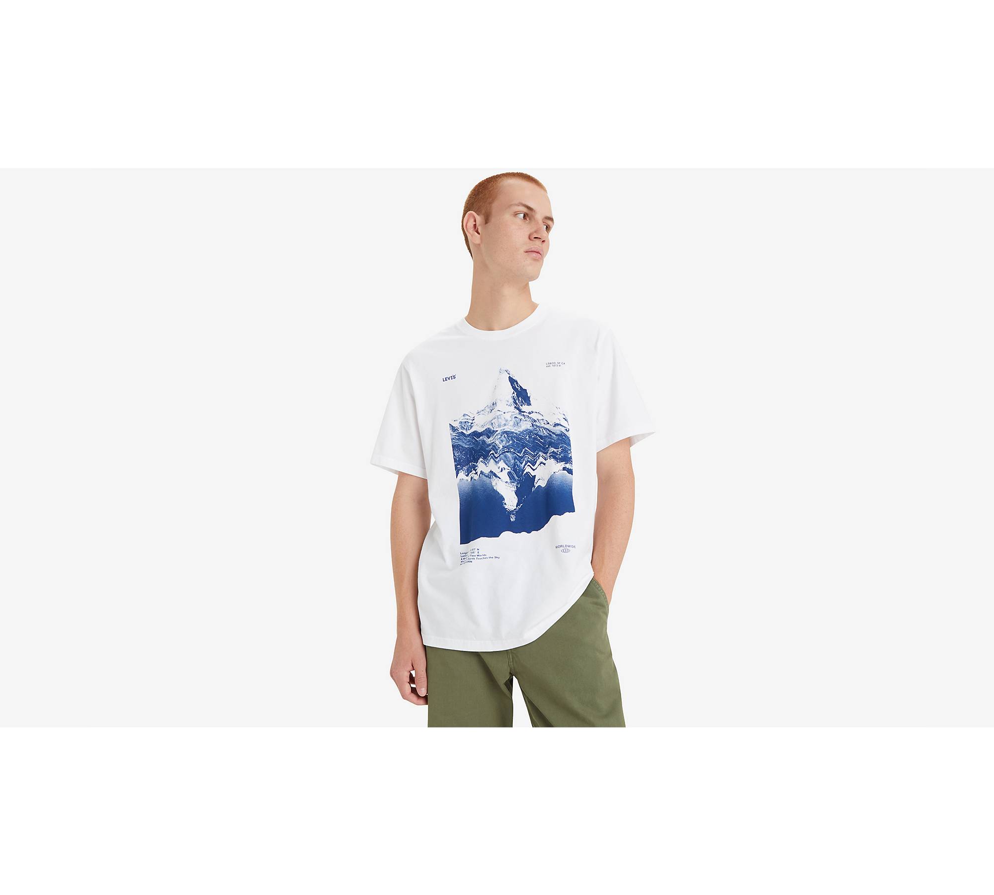 Relaxed Fit Short Sleeve Graphic T-shirt - White | Levi's® US