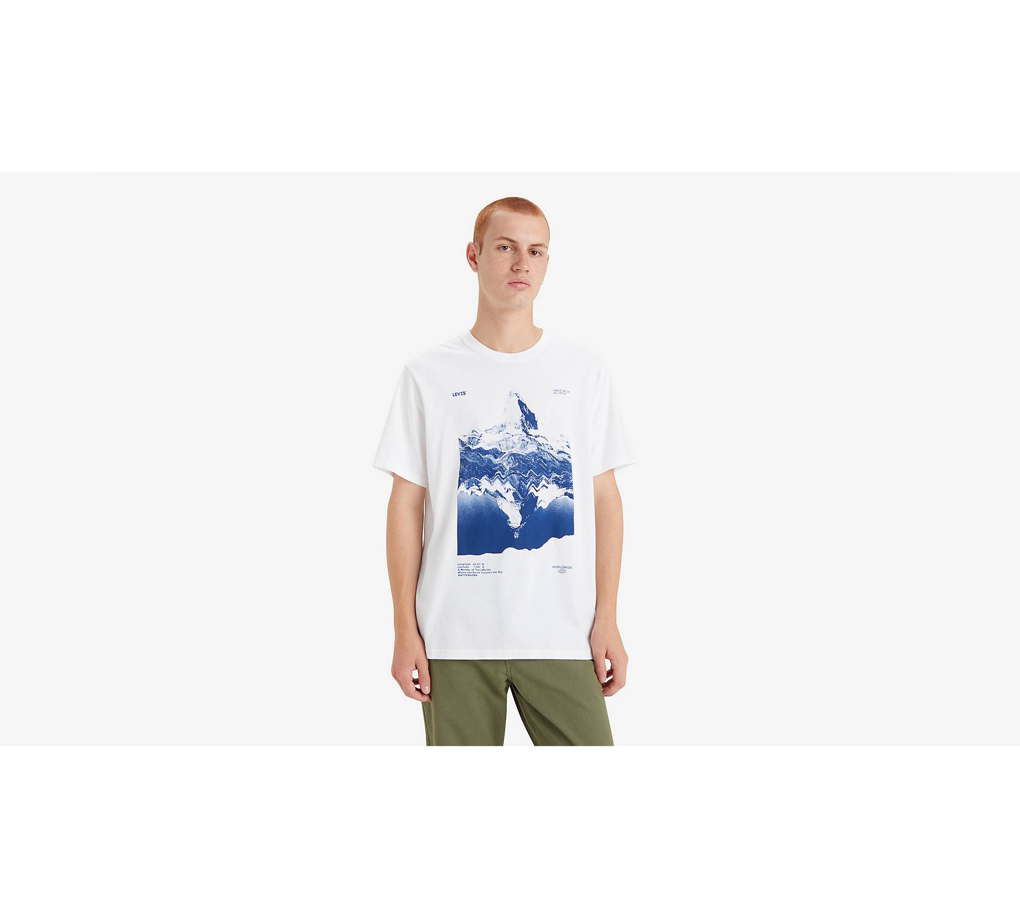 Relaxed Fit Short Sleeve Graphic T-shirt - White | Levi's® US
