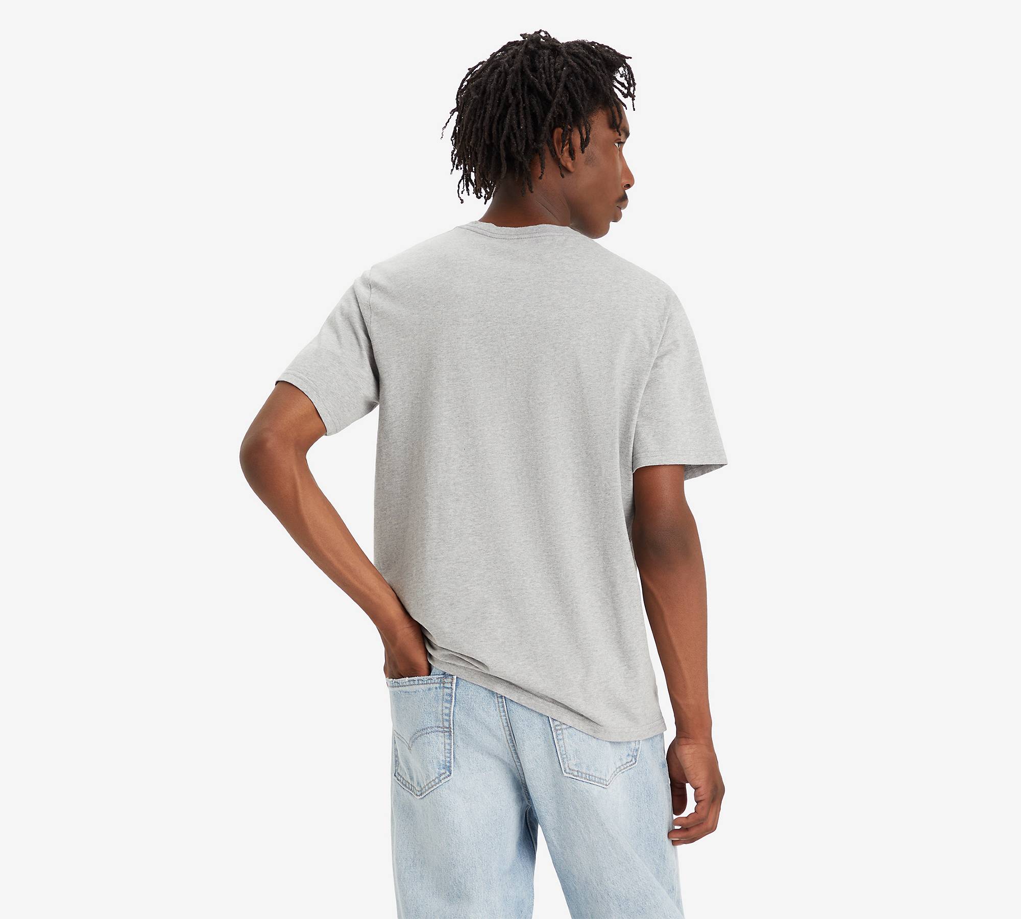 Relaxed Fit Short Sleeve Graphic T-shirt - Grey | Levi's® US