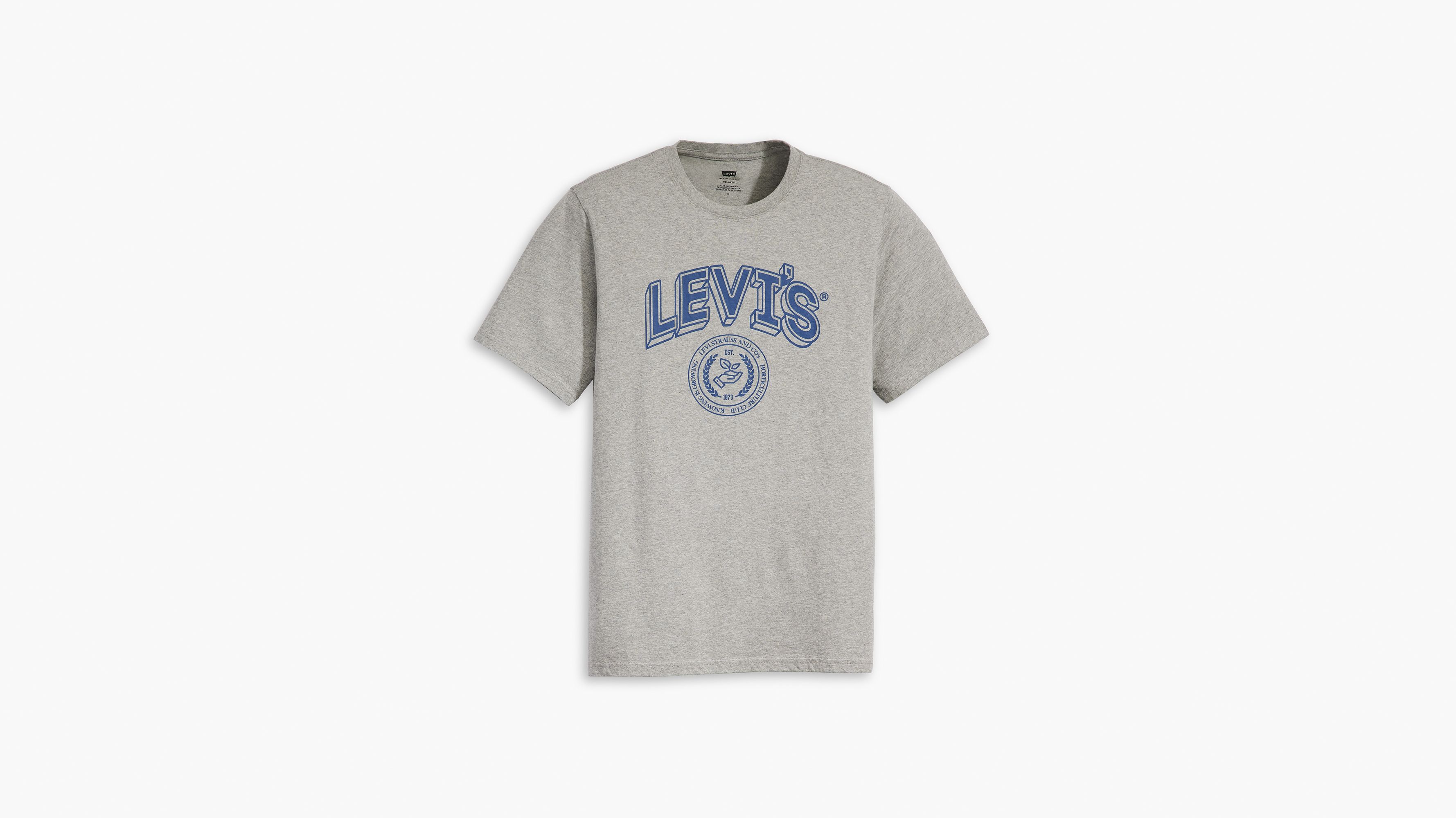 Tee shirt levis gris hot sale