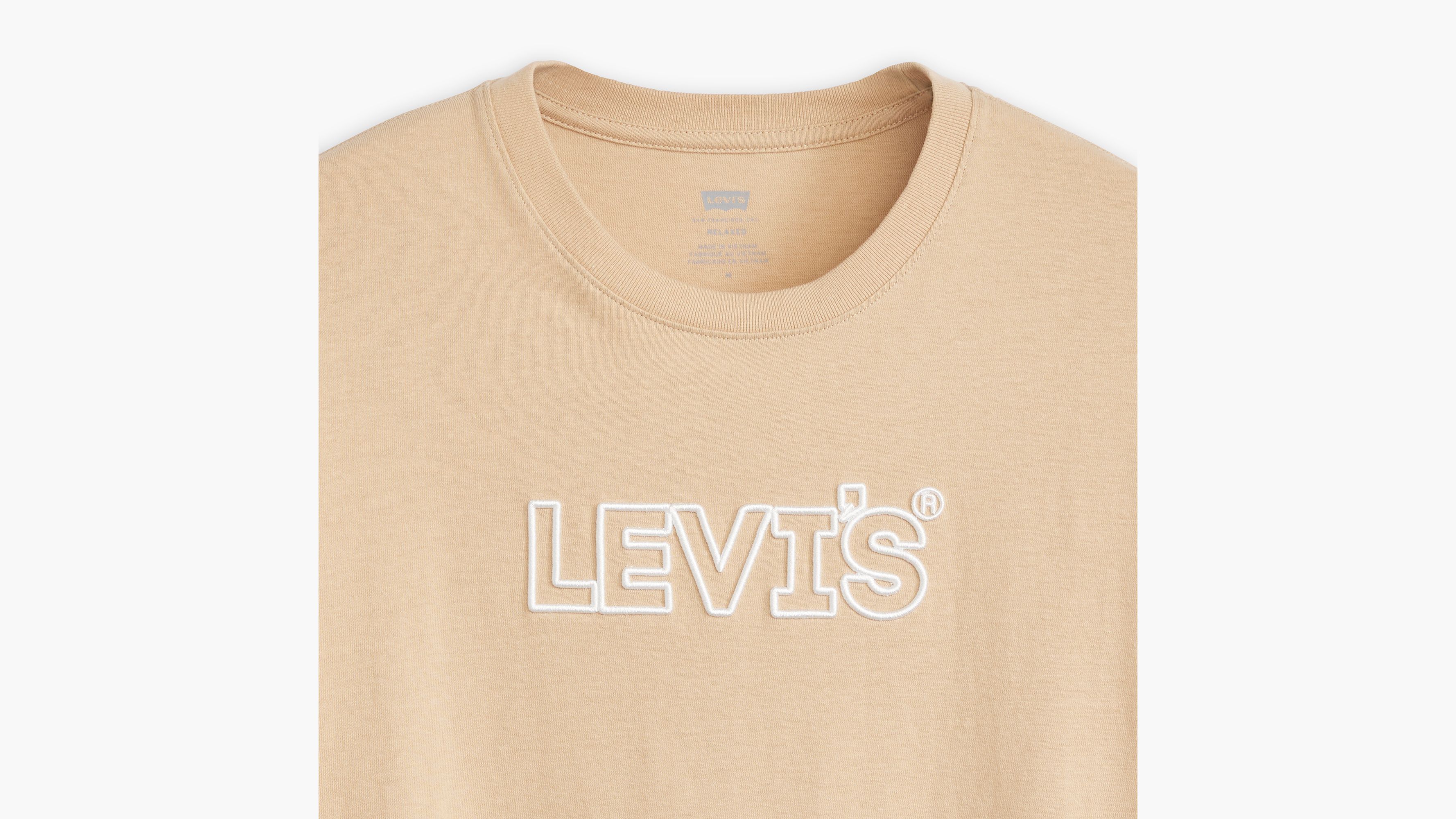 Relaxed Fit T-shirt Mit Grafik - Khaki | Levi 