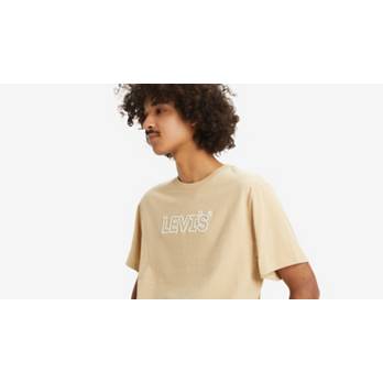 T-shirt i relaxed-fit med tryck 4