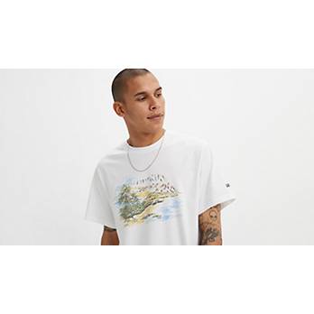 Relaxed Fit Short Sleeve Graphic T-Shirt 4