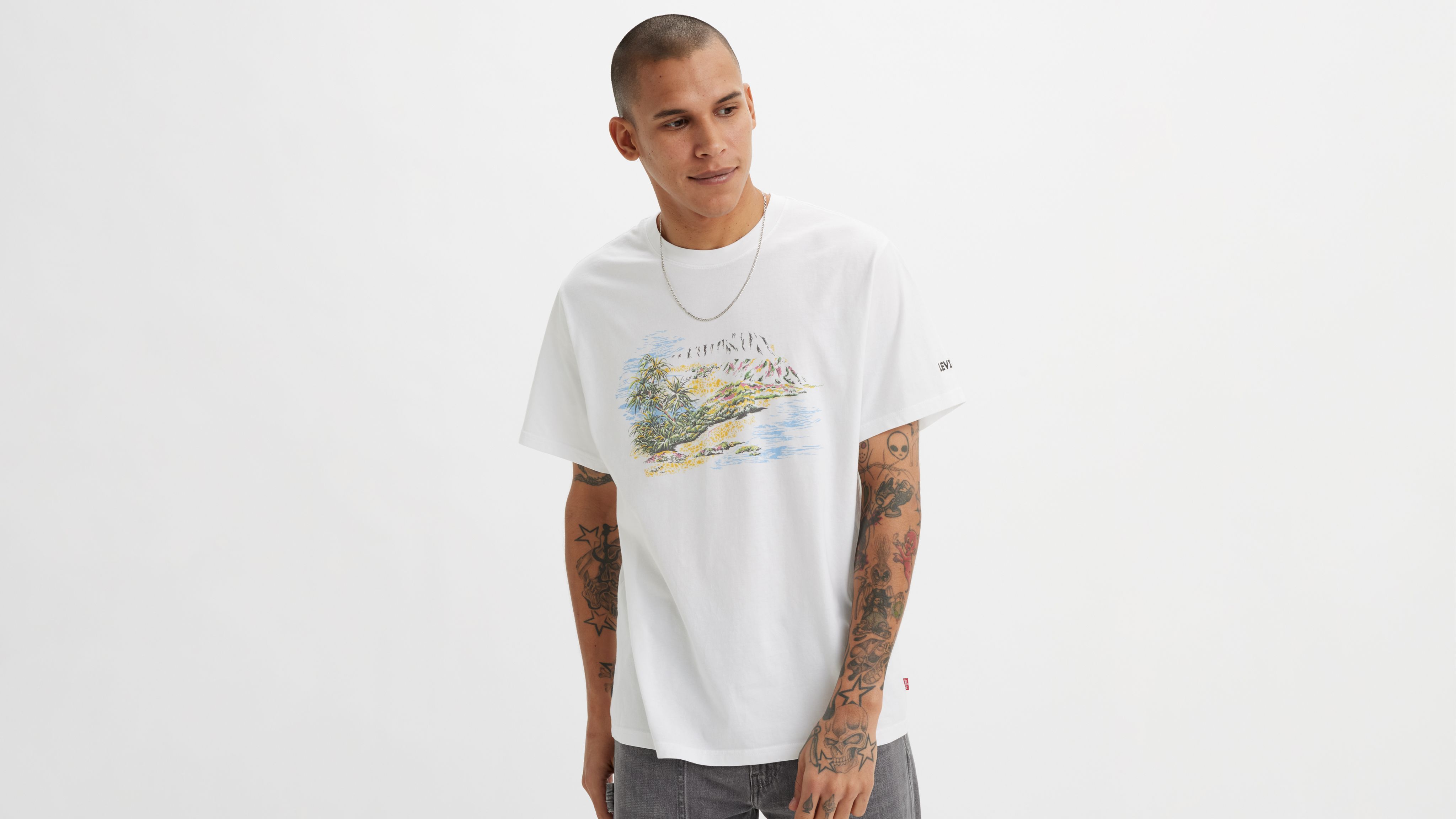 Relaxed Fit Short Sleeve Graphic T-Shirt 1