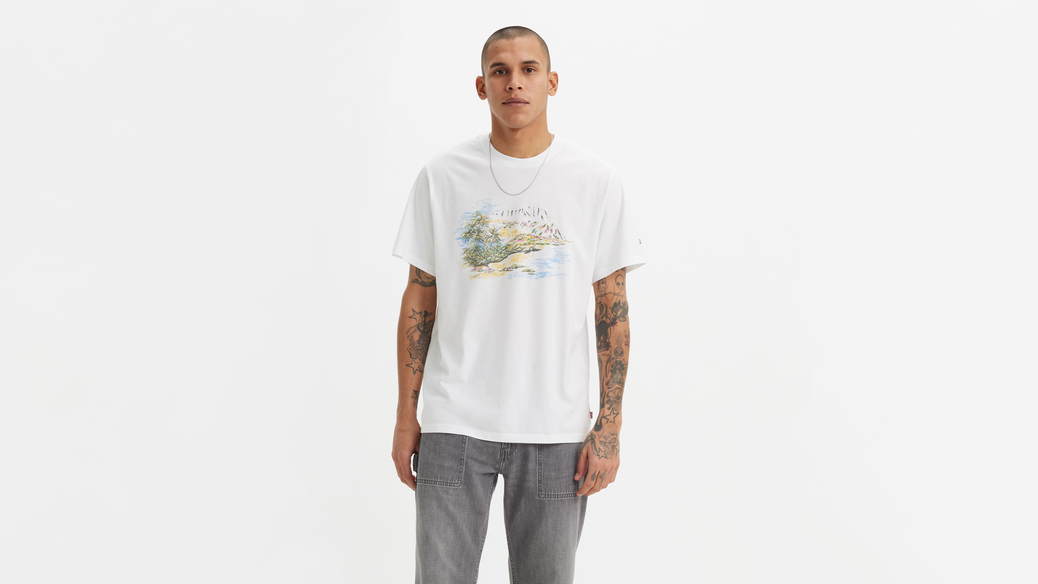 Relaxed Fit Short Sleeve Graphic T-Shirt 2