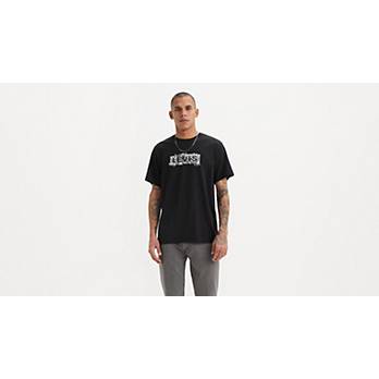 T-shirt i relaxed-fit med tryck 2