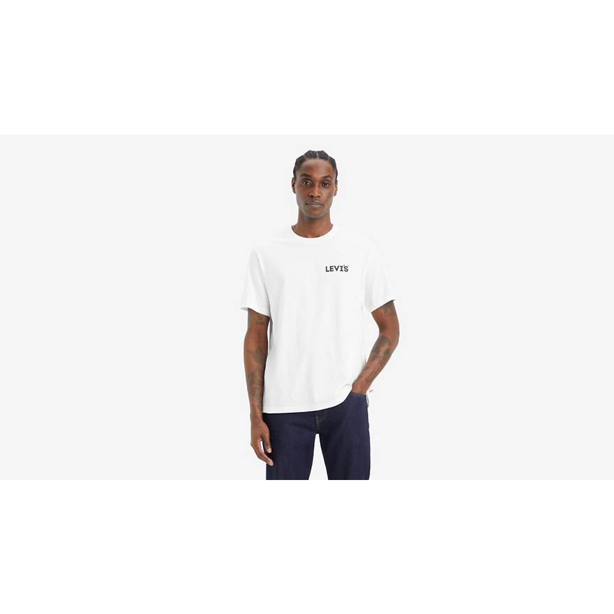 T-shirt i relaxed-fit med tryck 1
