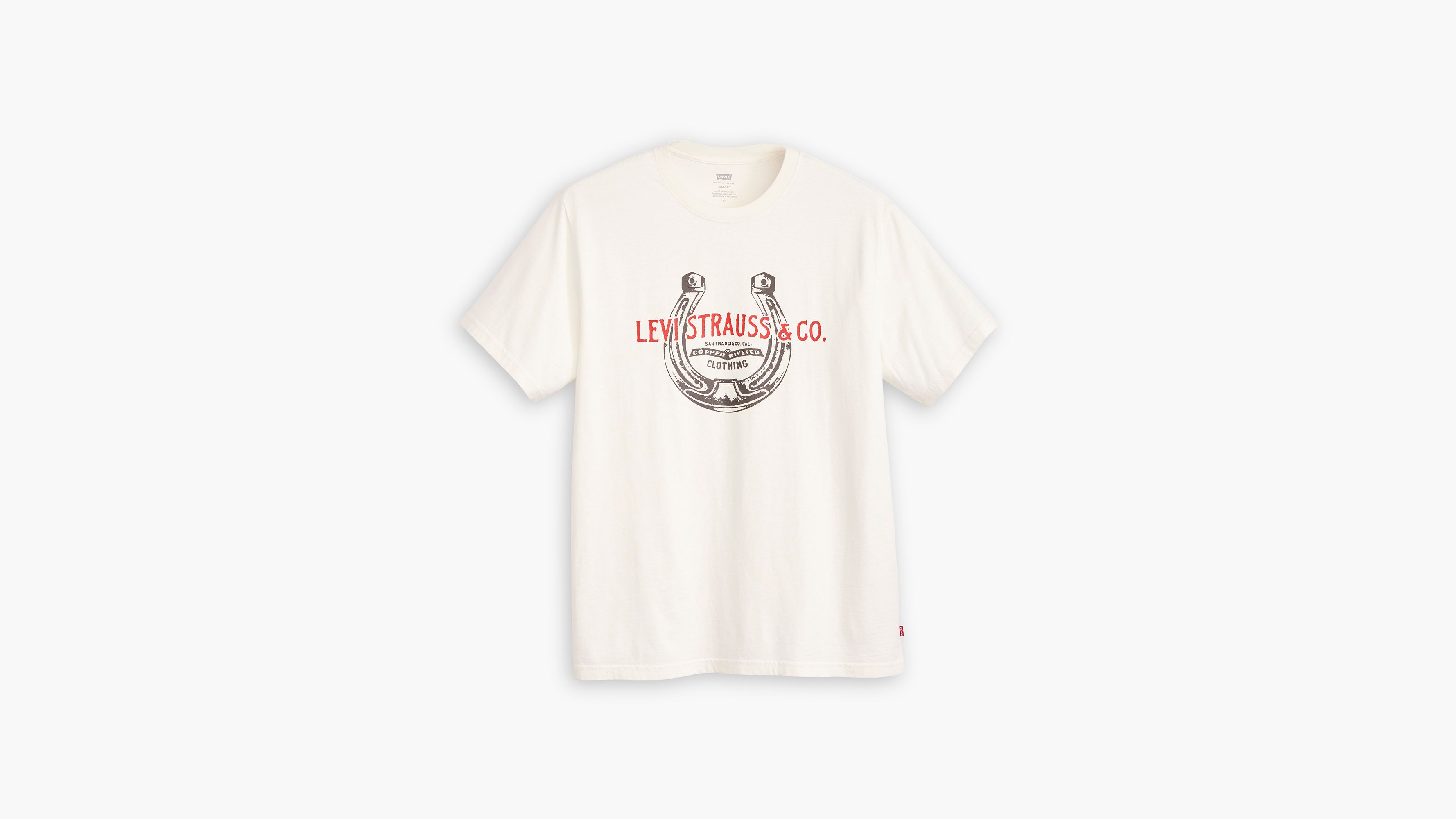 Relaxed Fit Short Sleeve Graphic T-shirt - White | Levi's® US