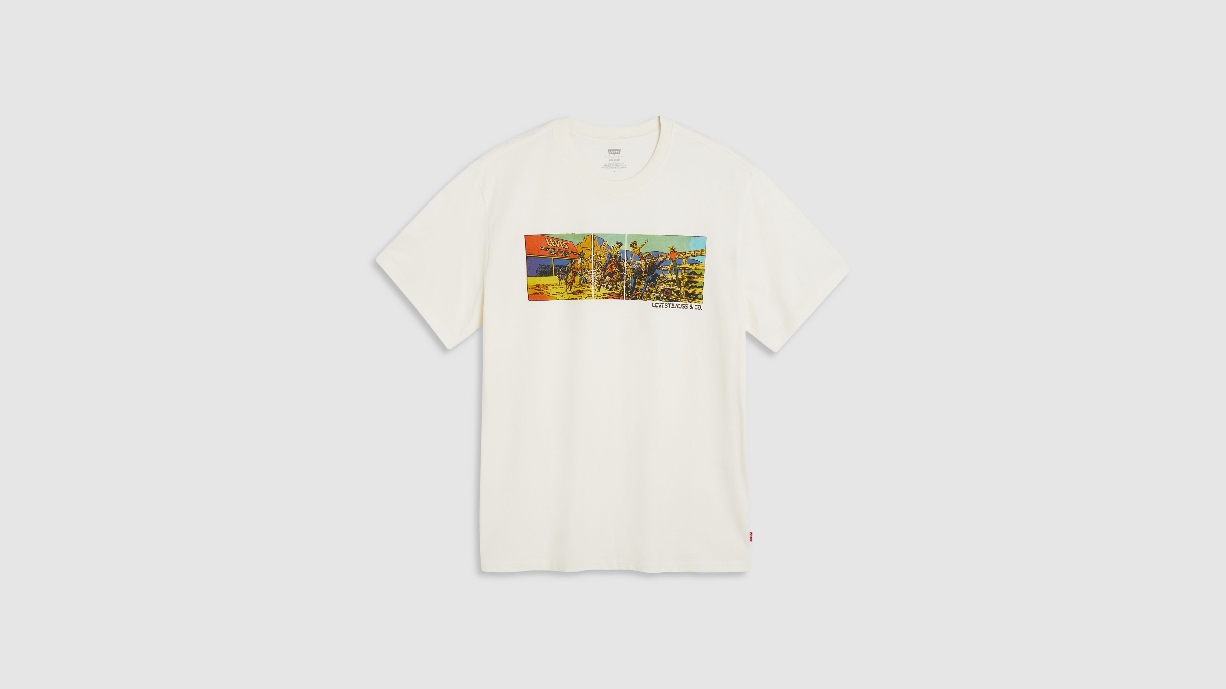 Tシャツ・カットソー   Men's Relaxed Fit New York Varsity Logo Short S Relaxed Varsity Logo T-Shirt | Calvin Klein