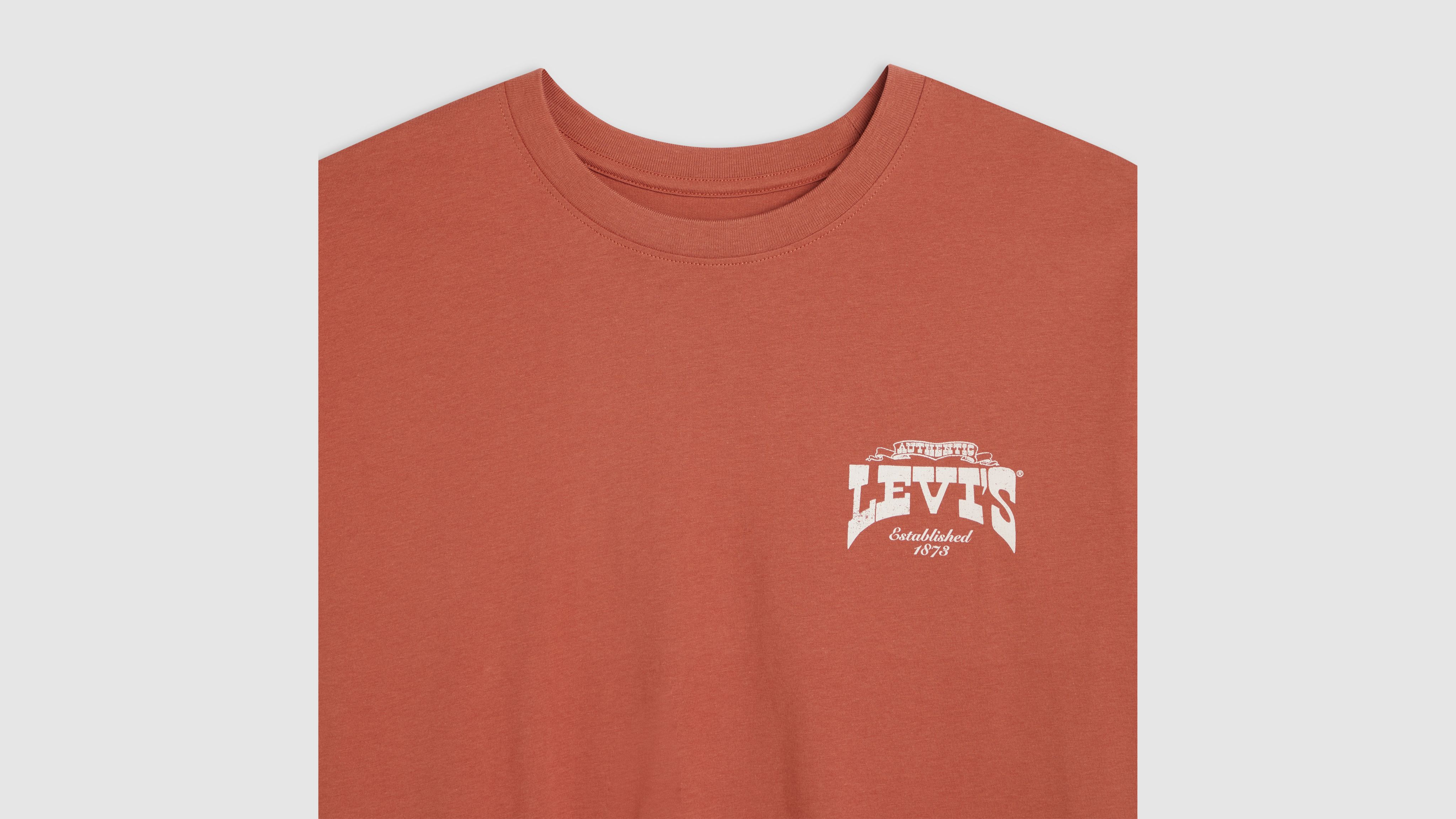 Relaxed Fit Short Sleeve Graphic T-shirt - Red | Levi's® US