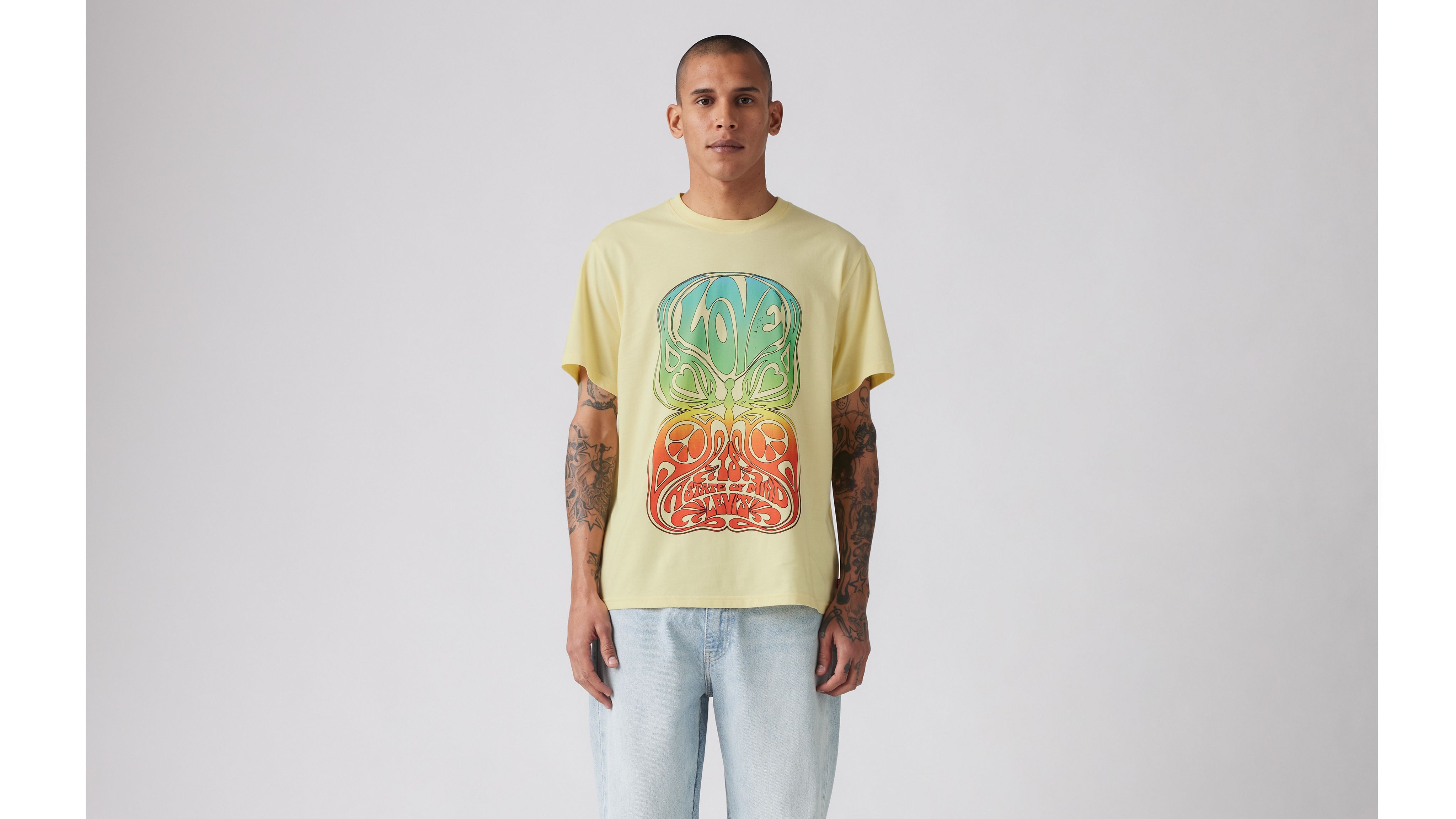 Tシャツ・カットソー ^ ^ Men's Regular Fit Graphic Wash Short Sleeve T 161431918-dynamic1-pdp?$
