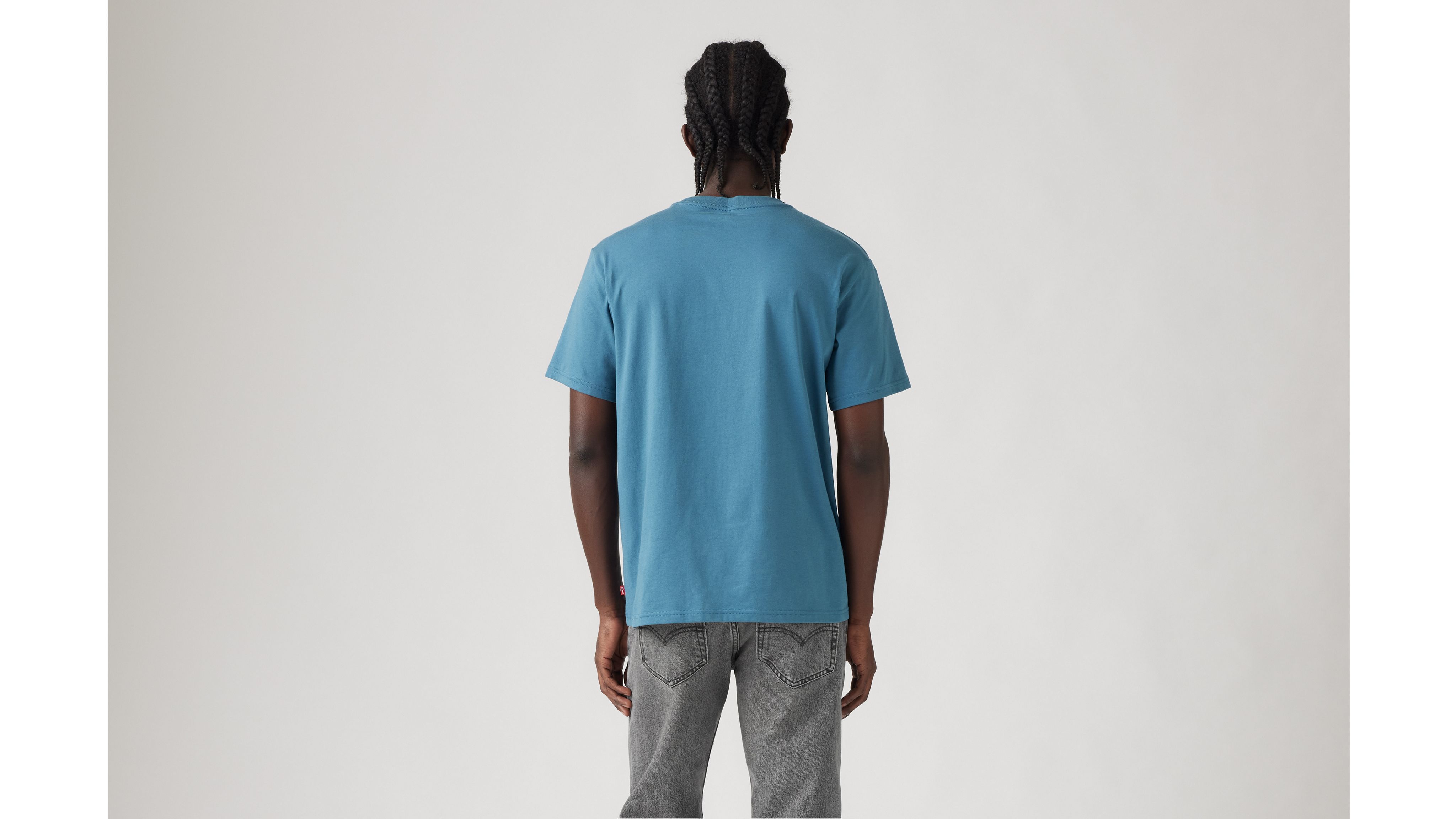 Relaxed Fit Short Sleeve Graphic T-shirt - Blue | Levi's® US