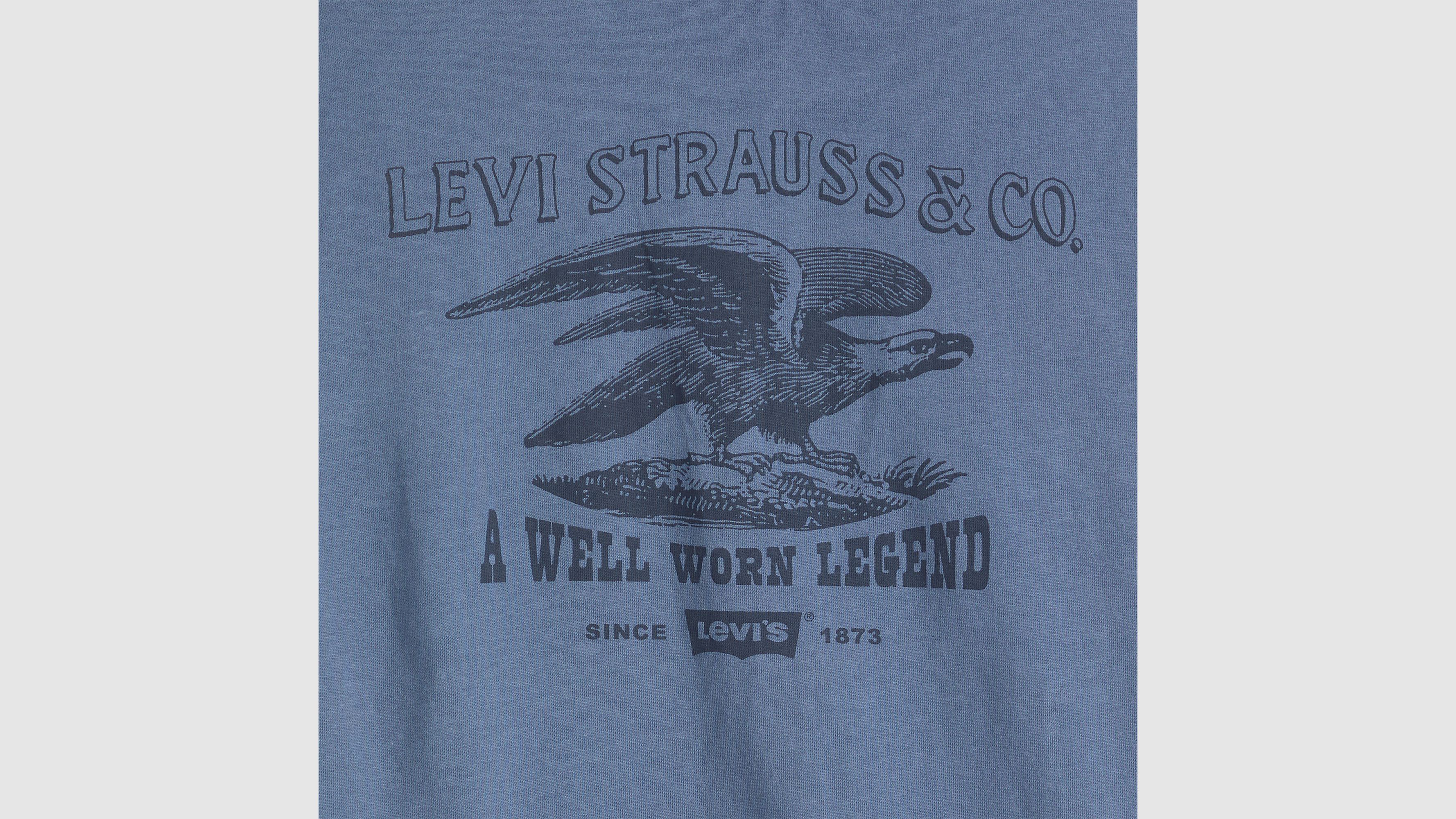 Relaxed Fit Short-sleeve Graphic T-shirt - Blue | Levi's® US