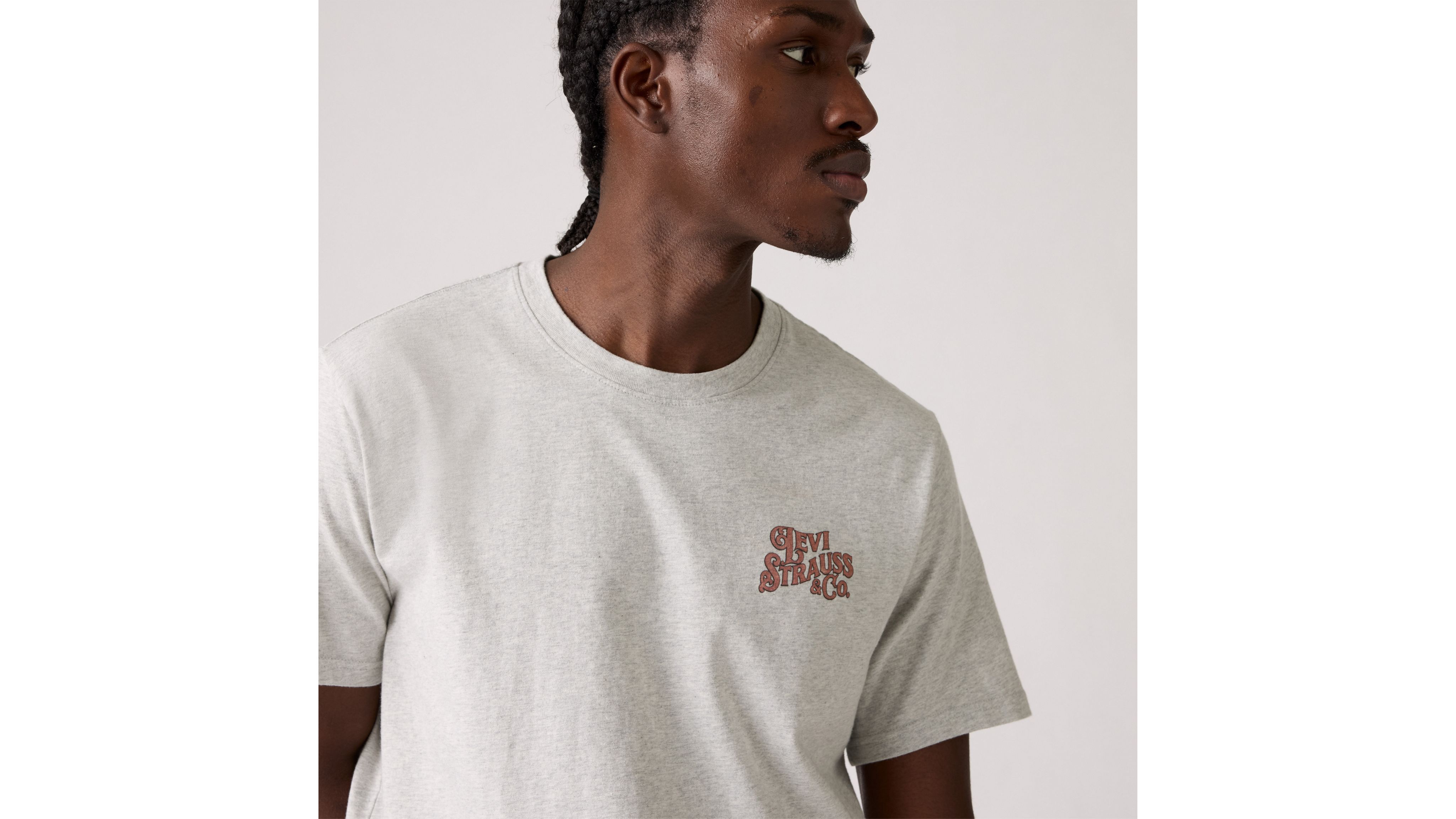 Relaxed Fit Short-sleeve Graphic T-shirt - Grey | Levi's® US