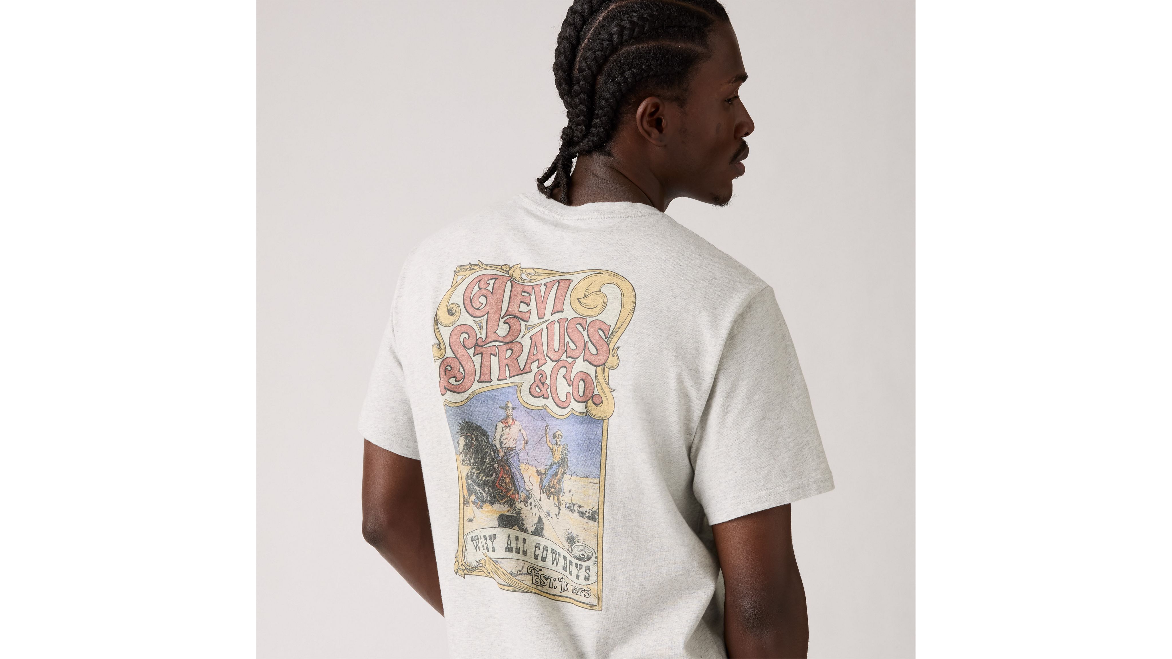 Relaxed Fit Short-sleeve Graphic T-shirt - Grey | Levi's® US