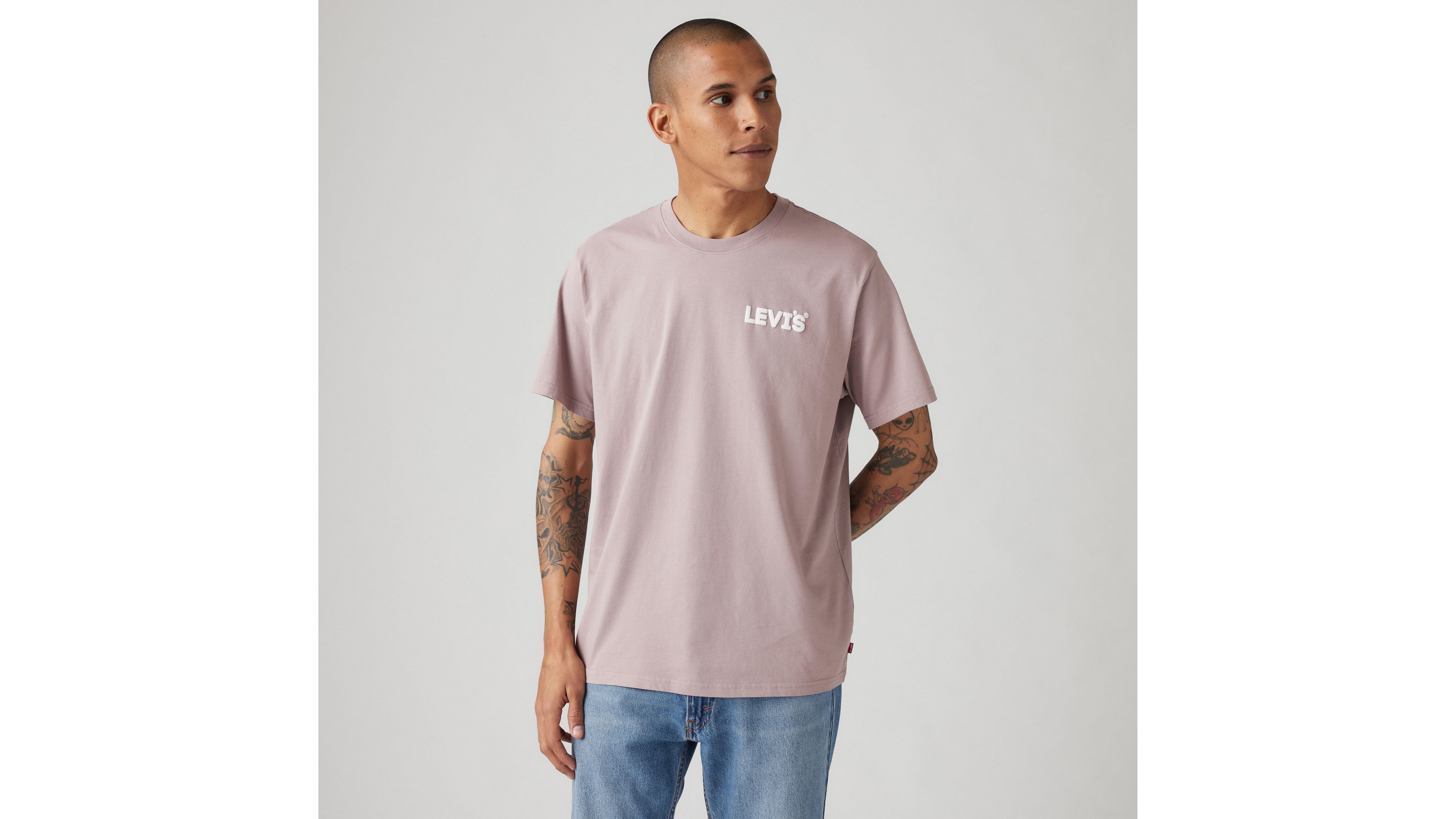 T-shirt i relaxed-fit med tryck 1