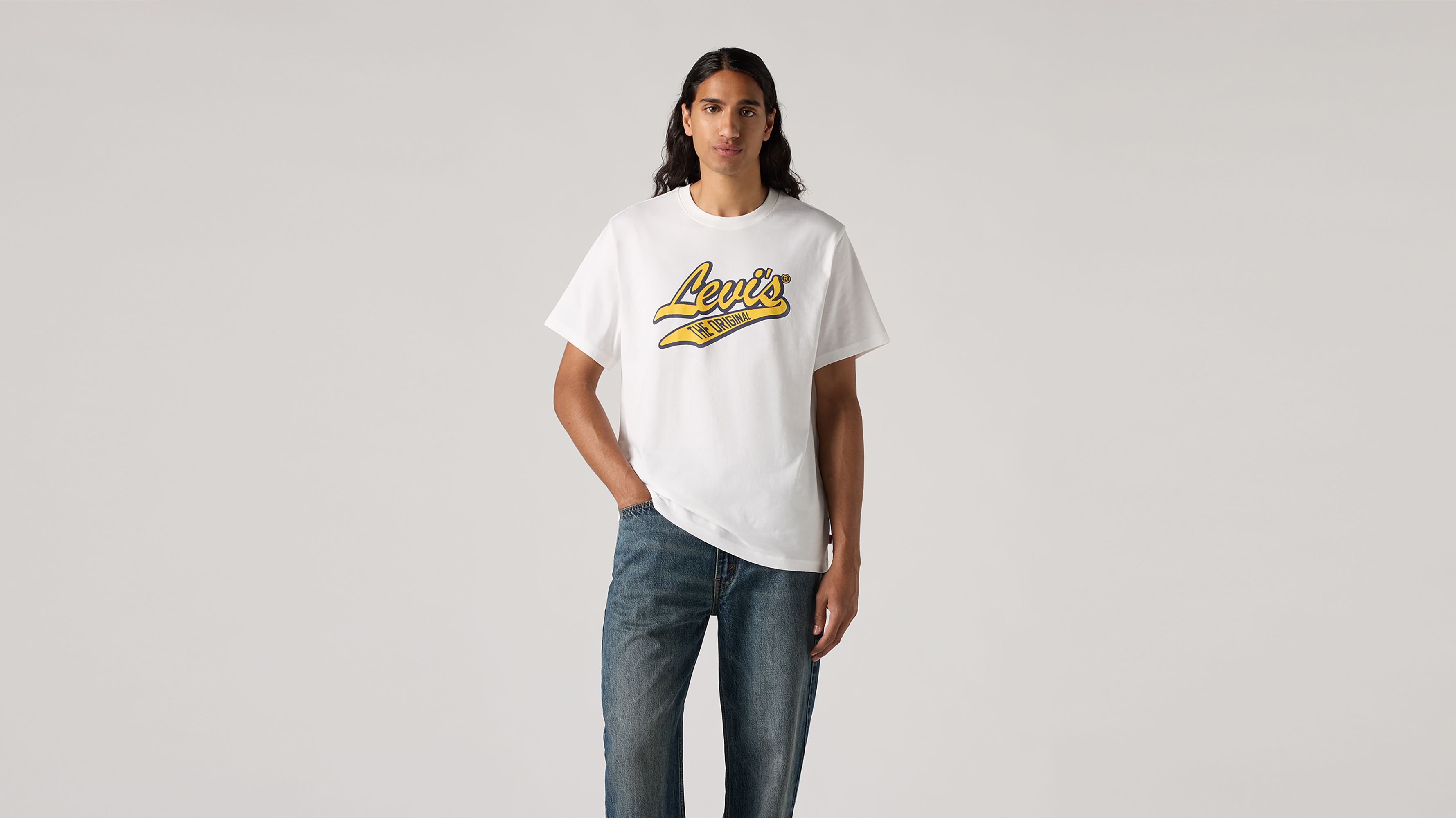 T-shirt i relaxed-fit med tryck 1