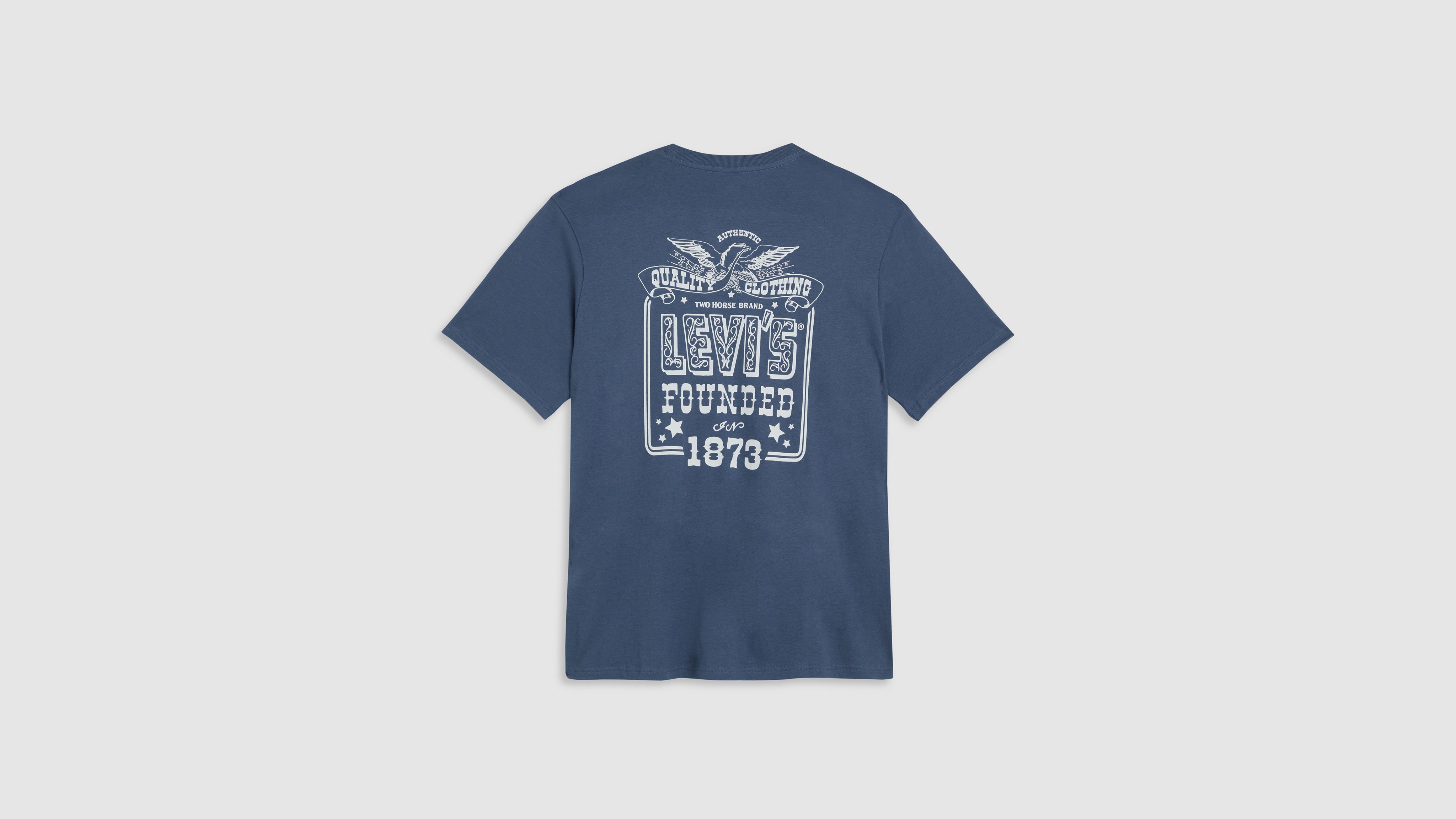 Relaxed Fit Short Sleeve Graphic T-shirt - Blue | Levi's® US