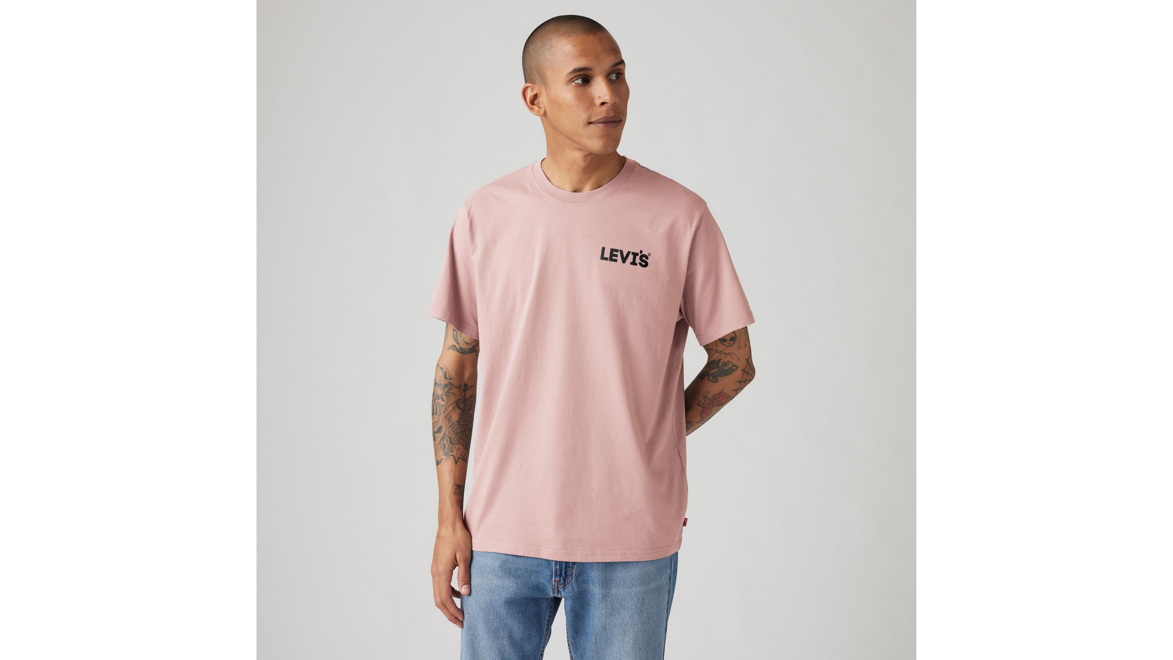 T-shirt i relaxed-fit med tryck 1