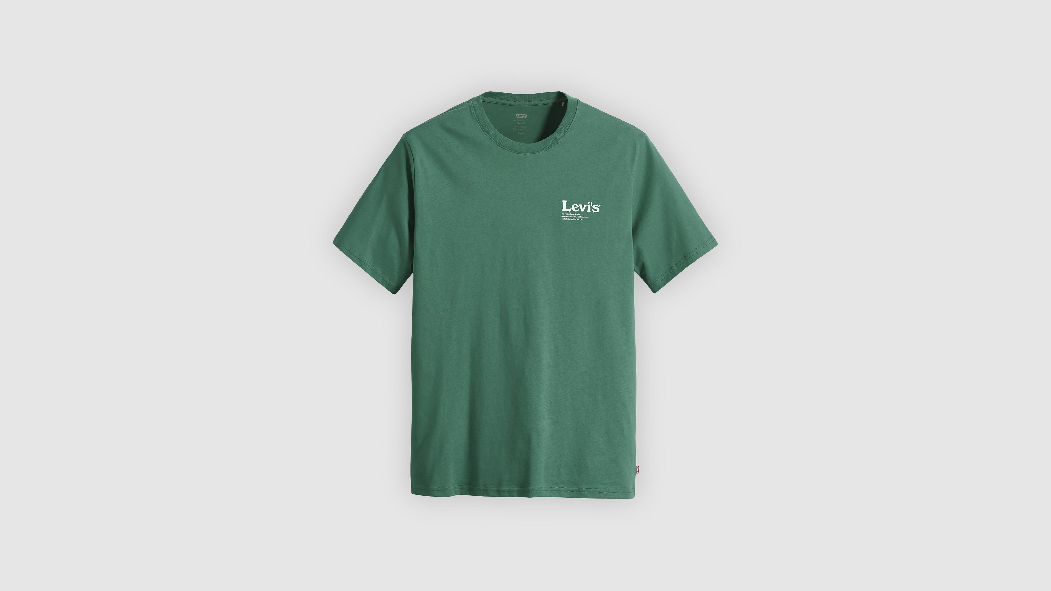 Relaxed Fit Short Sleeve Graphic T-shirt - Green | Levi's® US