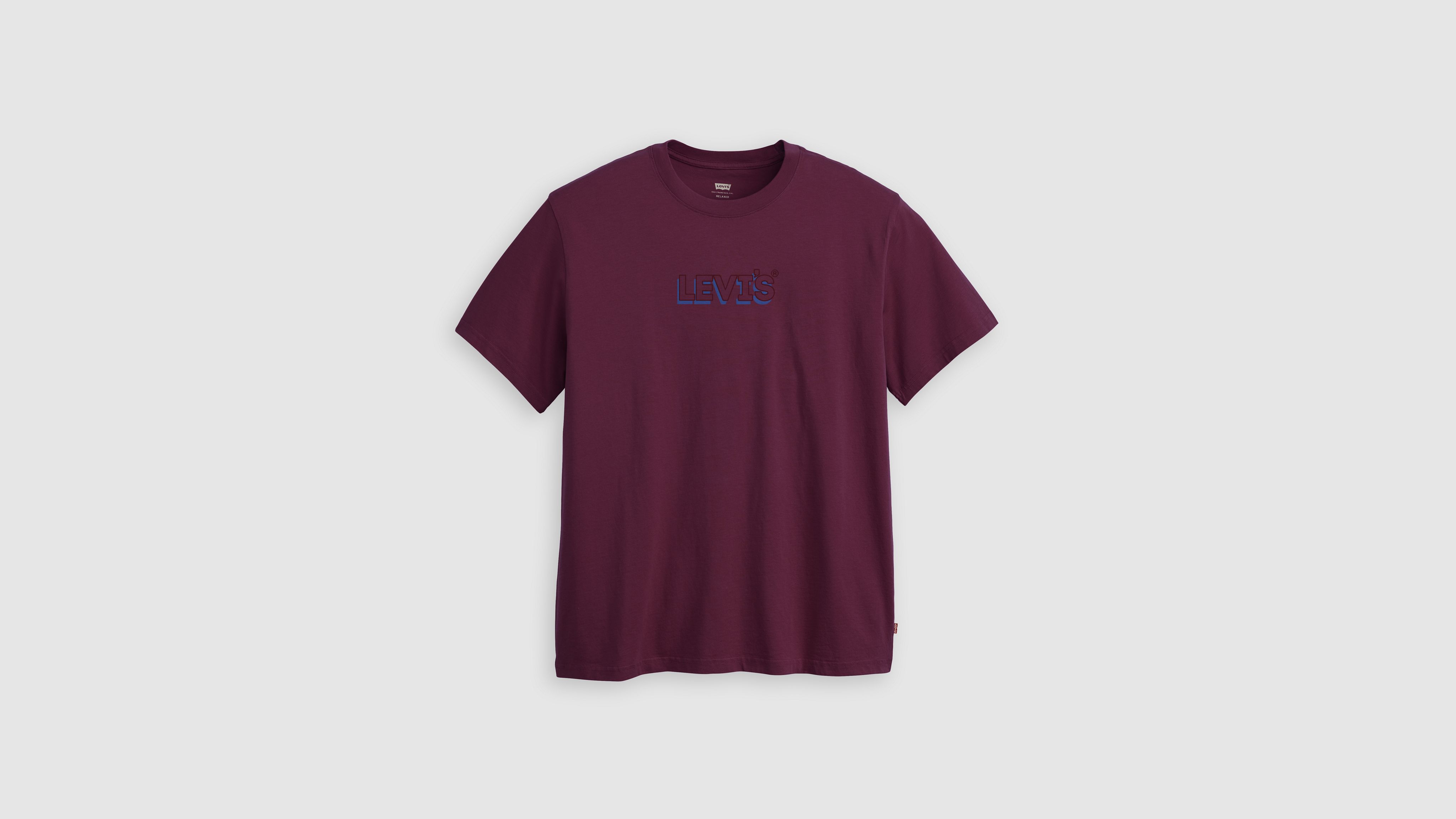 Relaxed Fit Short Sleeve Graphic T-shirt - Purple | Levi's® US