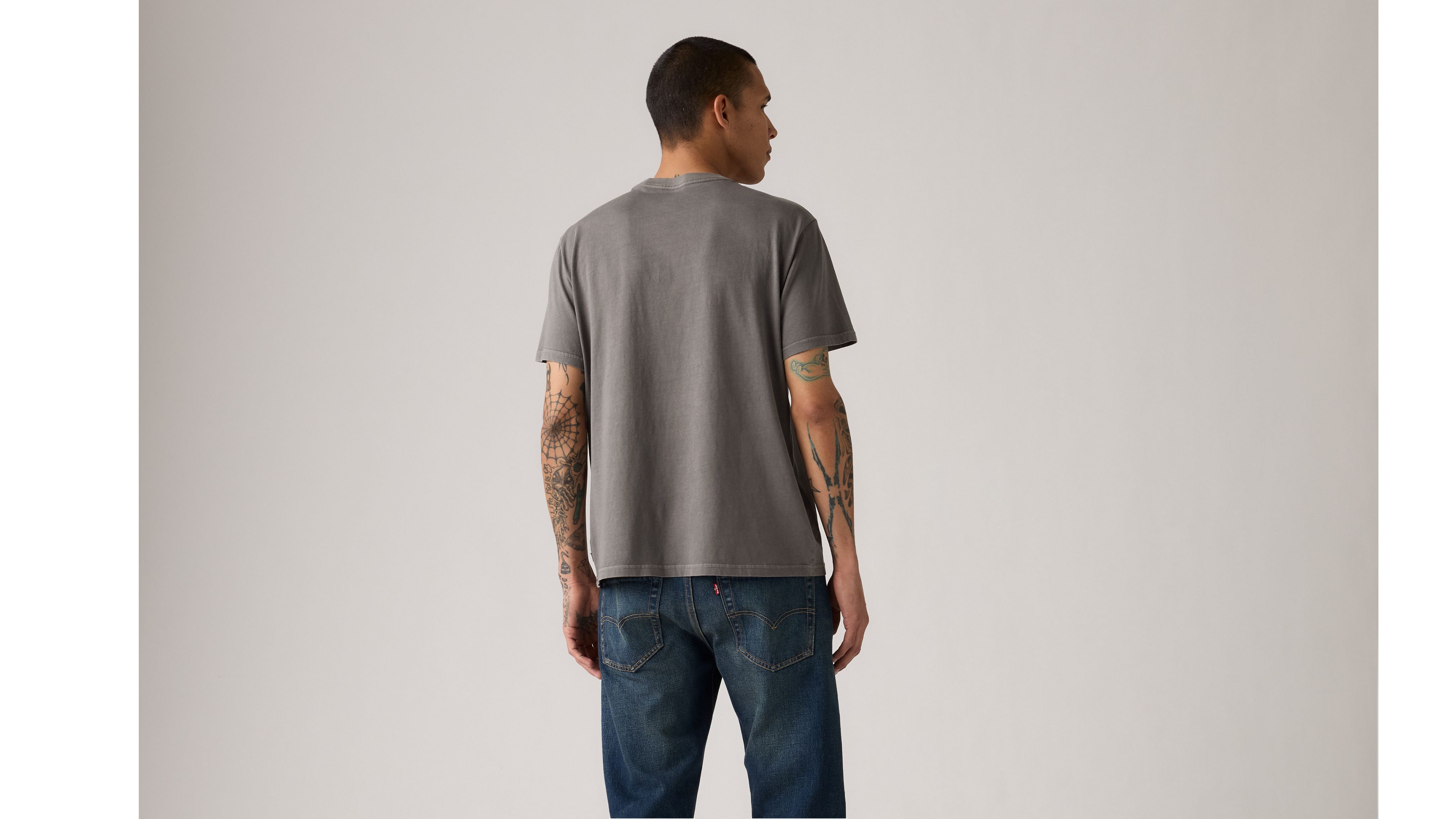 Relaxed Fit Short-sleeve Graphic T-shirt - Grey | Levi's® US