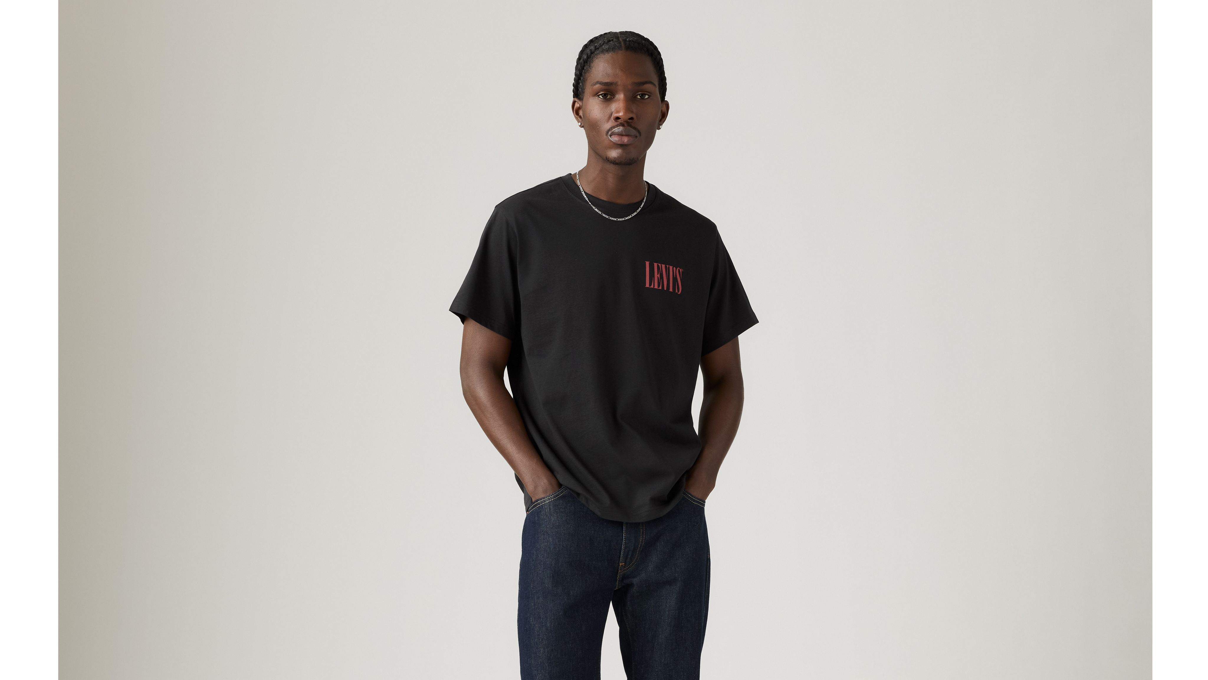 Camiseta estampada con fit holgado 1