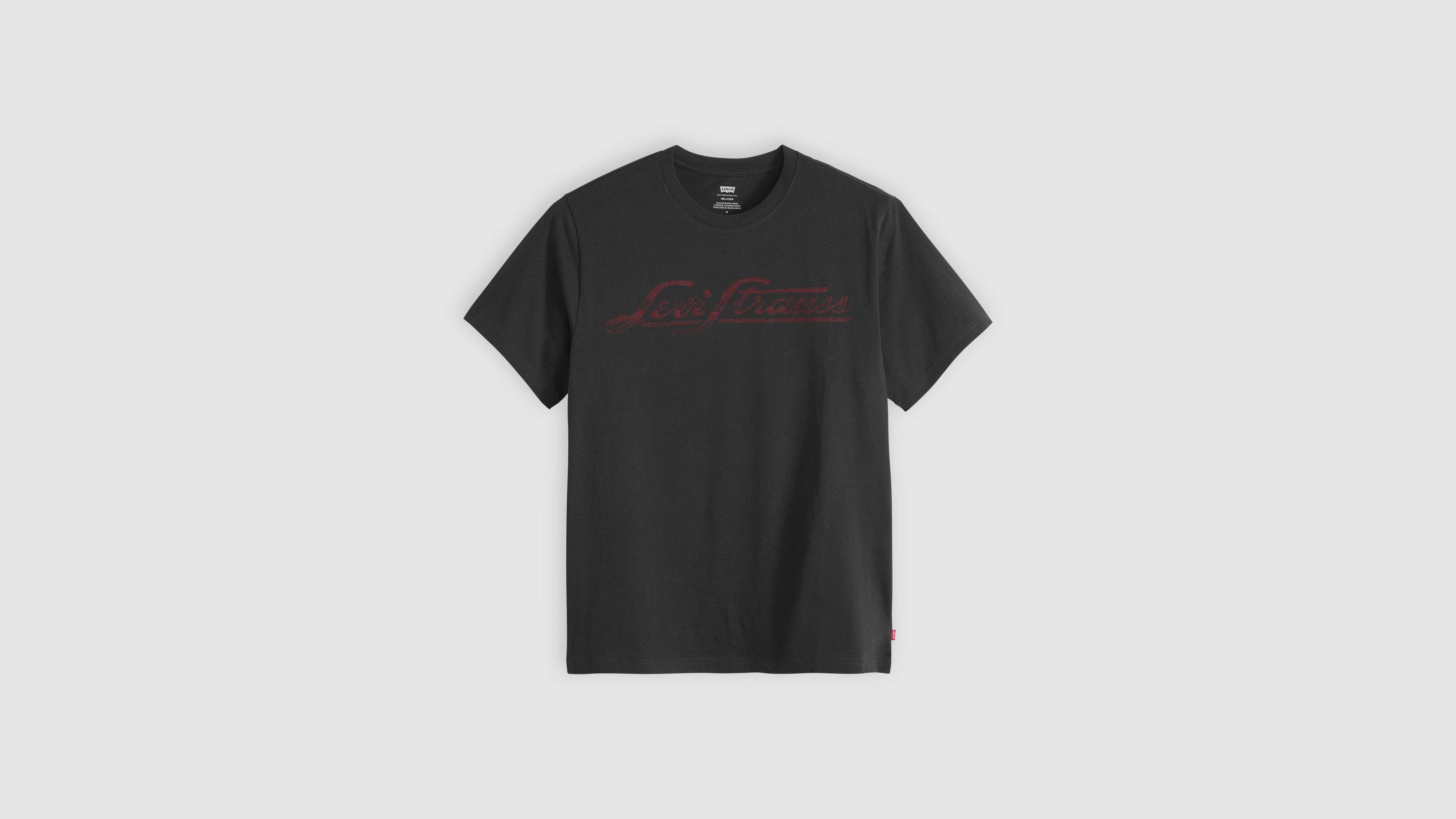Levi's Relaxed Fit Short-sleeve Graphic T-shirt In Gray
