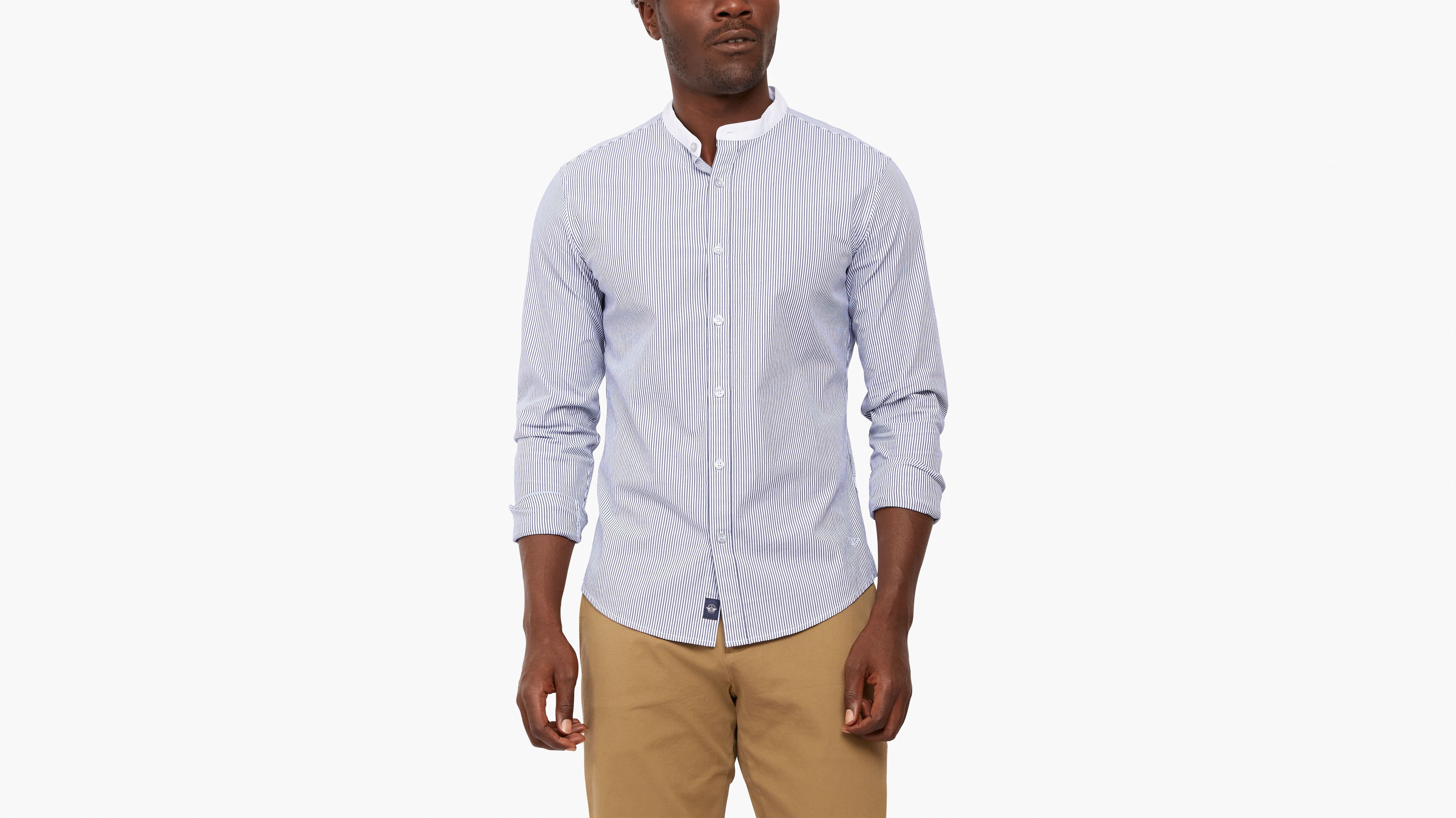 dockers white dress shirts