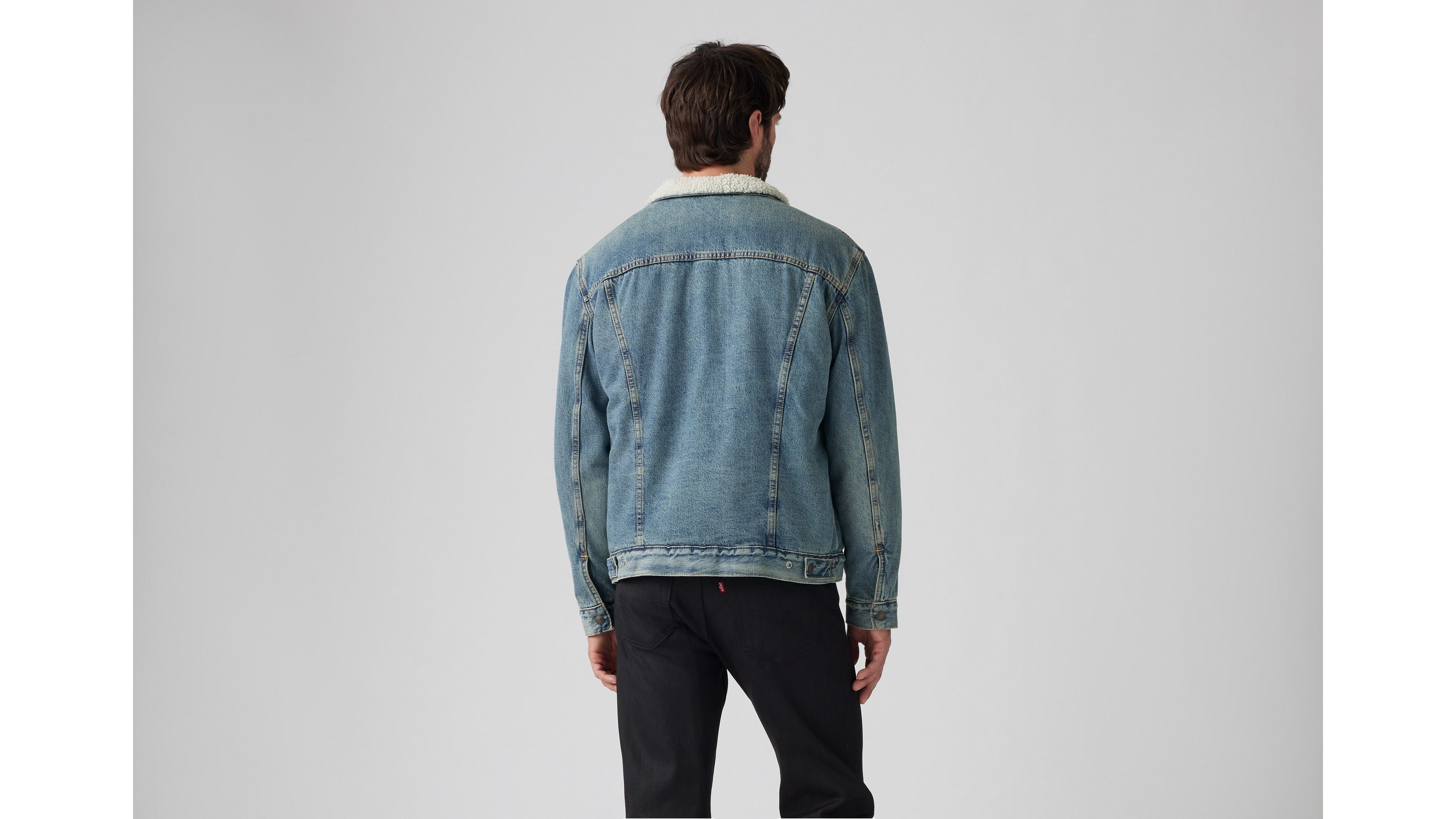 Levi's type cheap 3 sherpa trucker