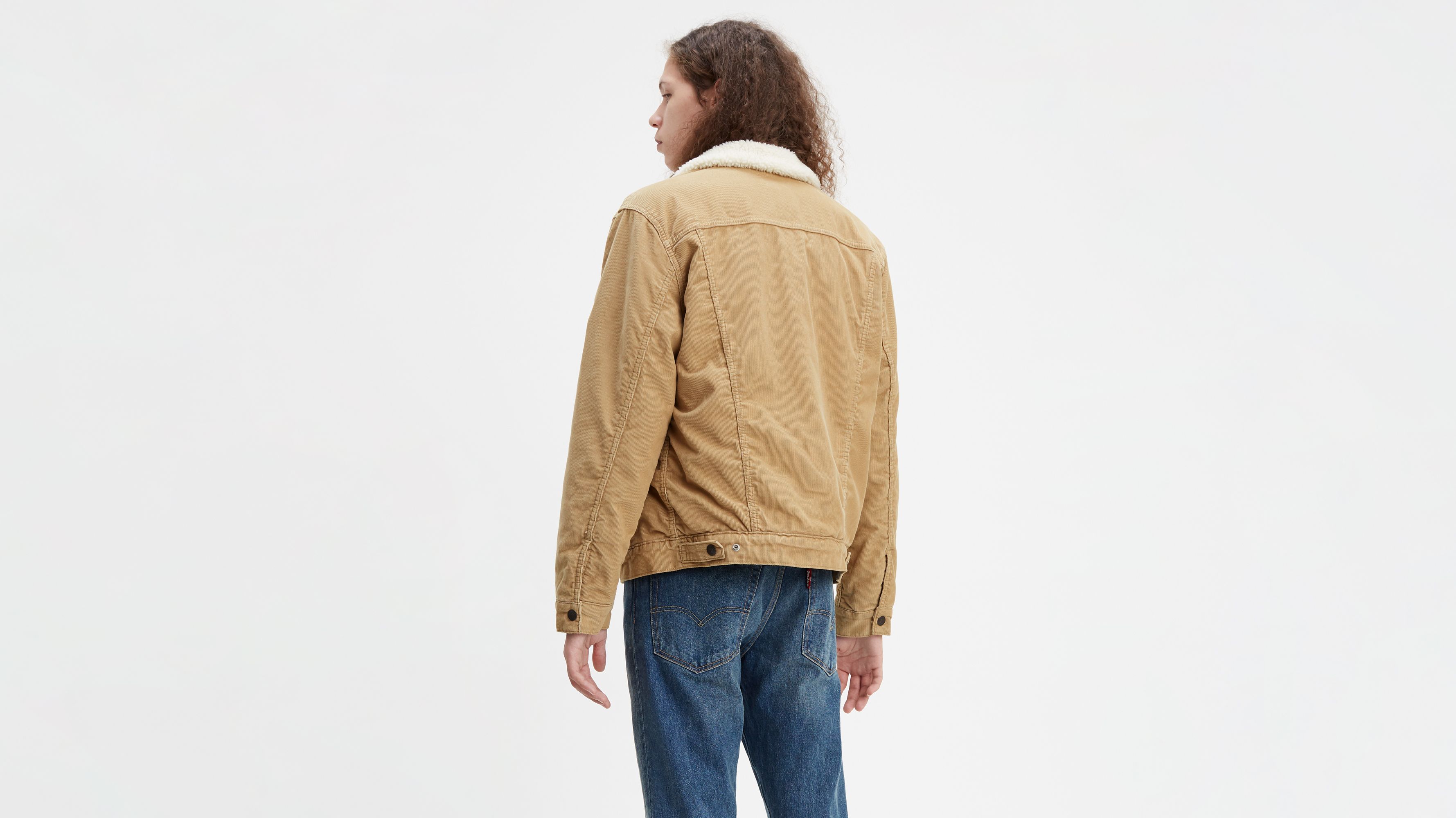 Levi's corduroy sherpa trucker on sale jacket