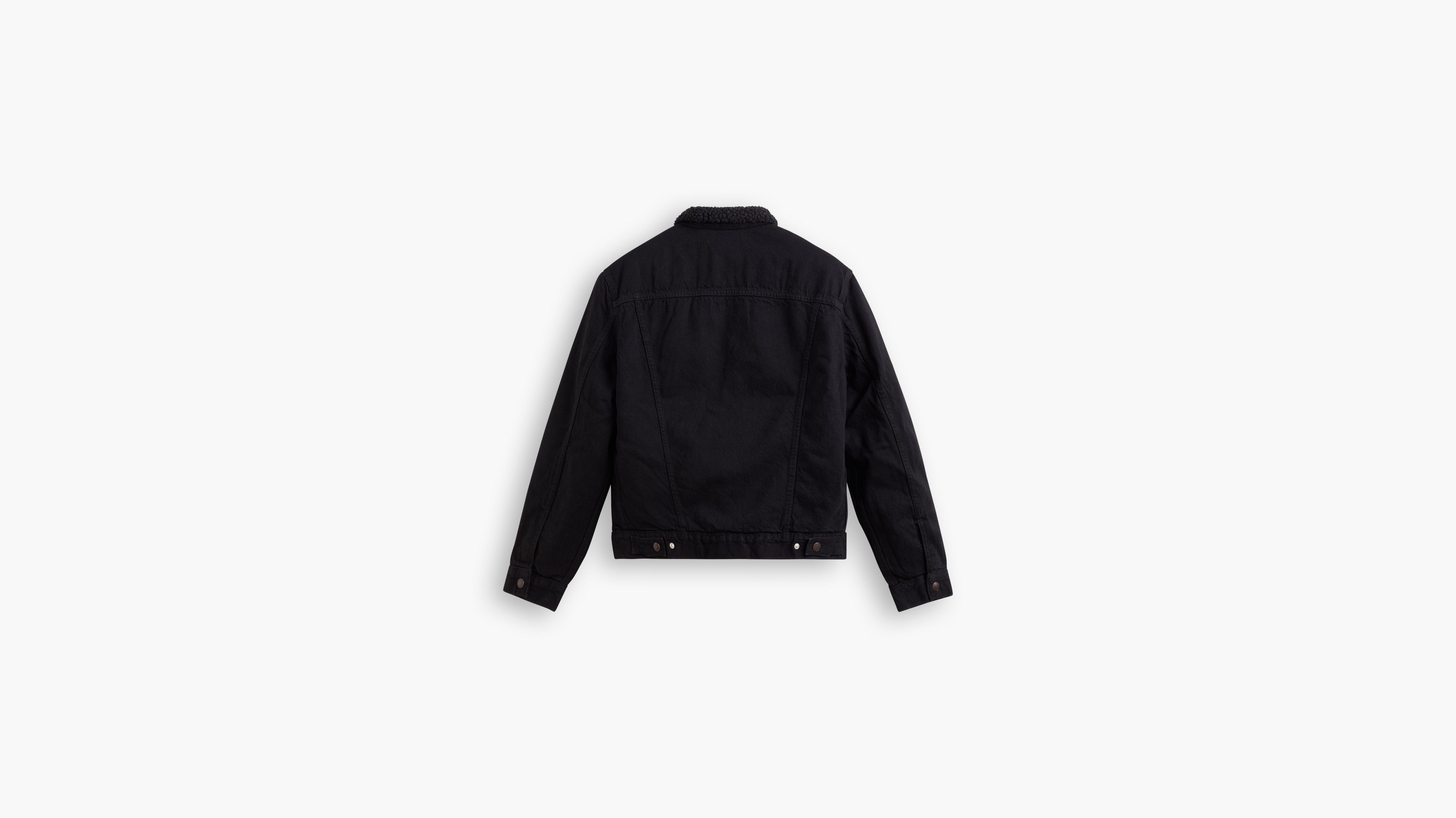 Type Iii Sherpa Trucker Jacket - Black | Levi's® GB