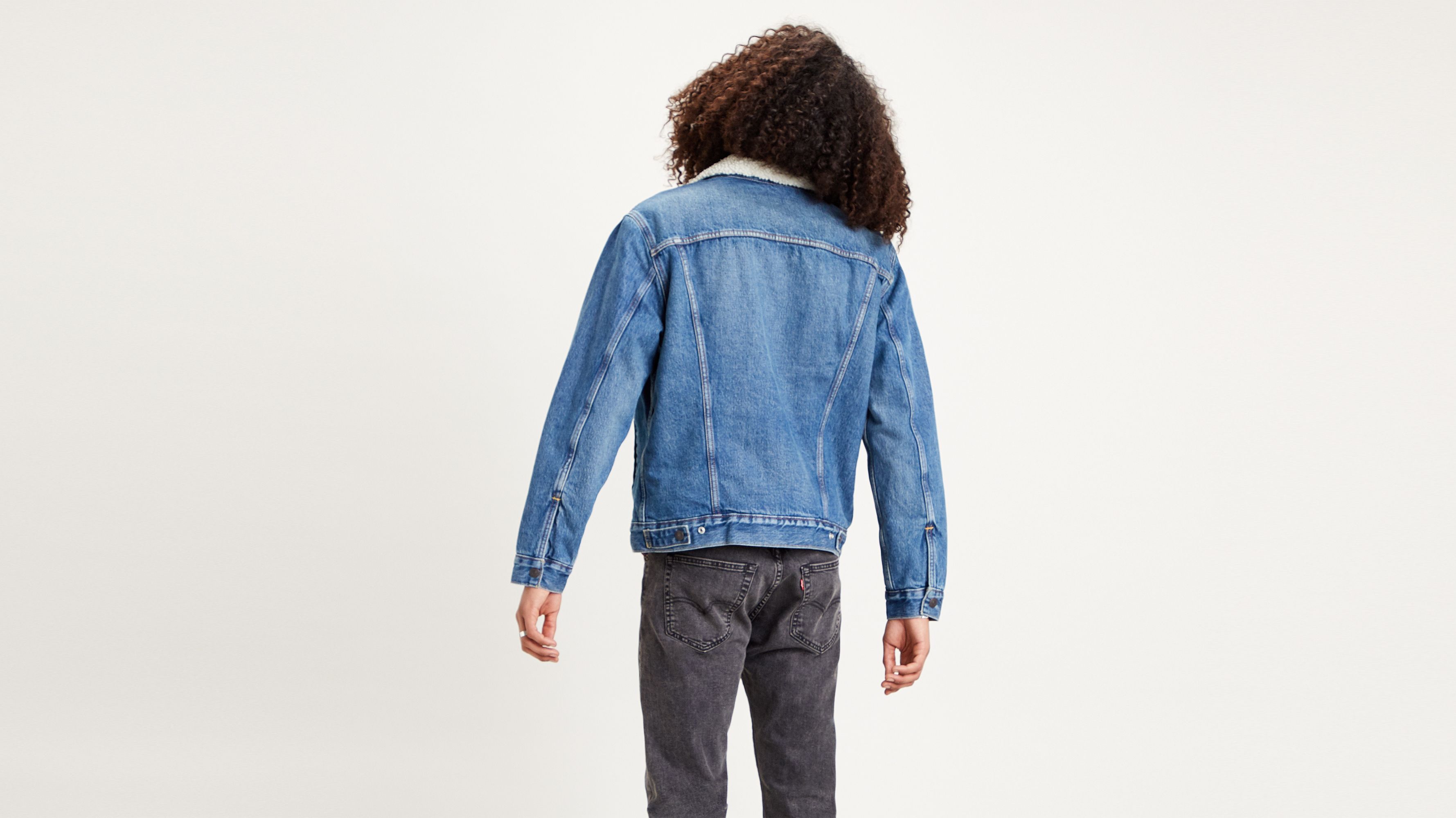 Levi's® Type III Sherpa Denim Trucker Jacket