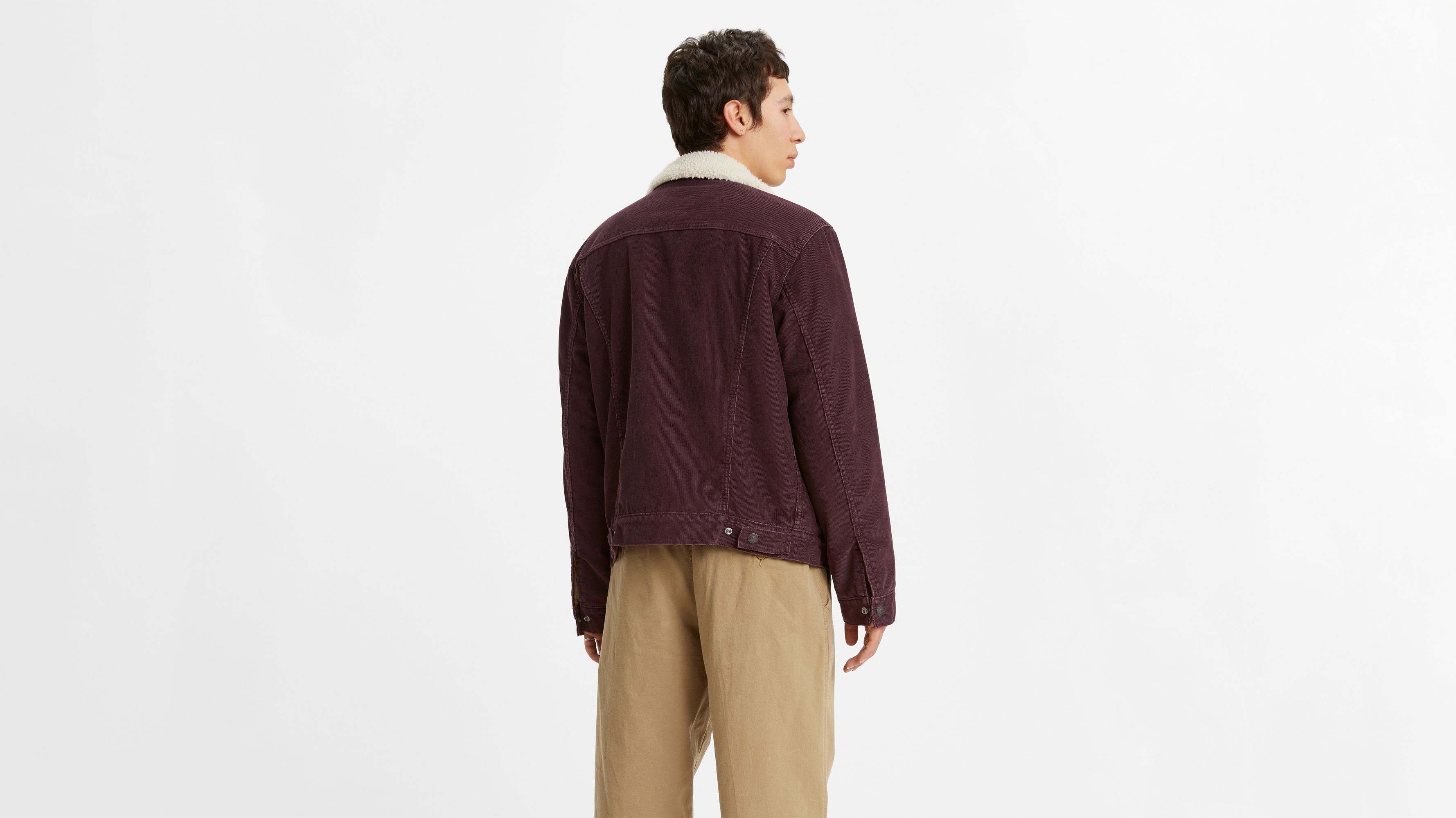 Corduroy Sherpa Trucker Jacket 2