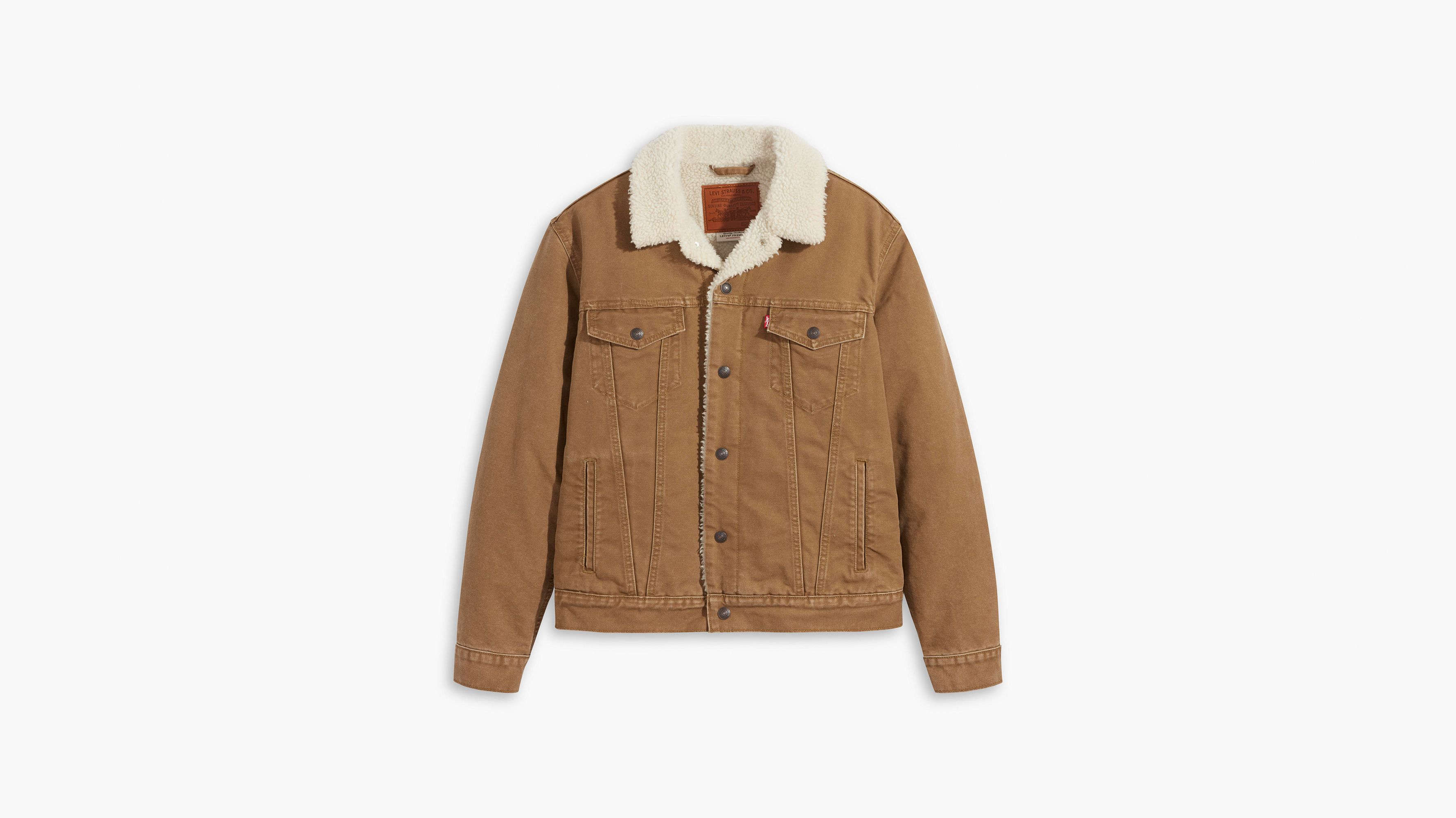 Canvas Sherpa Trucker Jacket