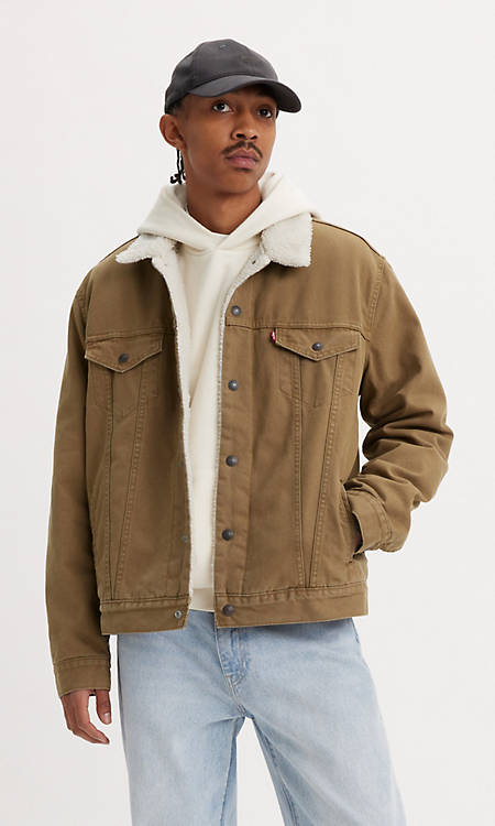 Trucker white jacket sherpa Levi's Jackets