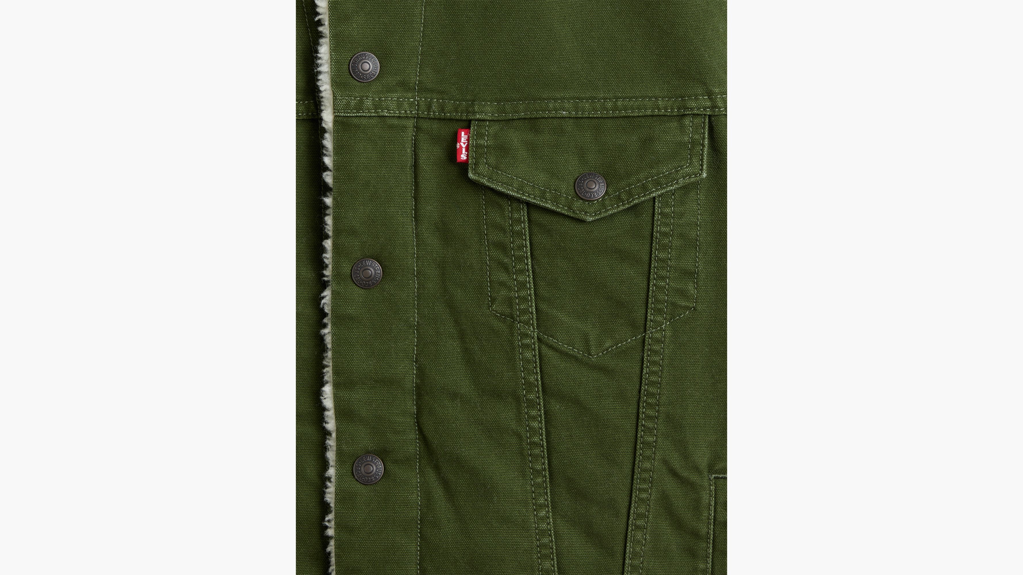 Levi's® X Bape Split Trucker Jacket - Green