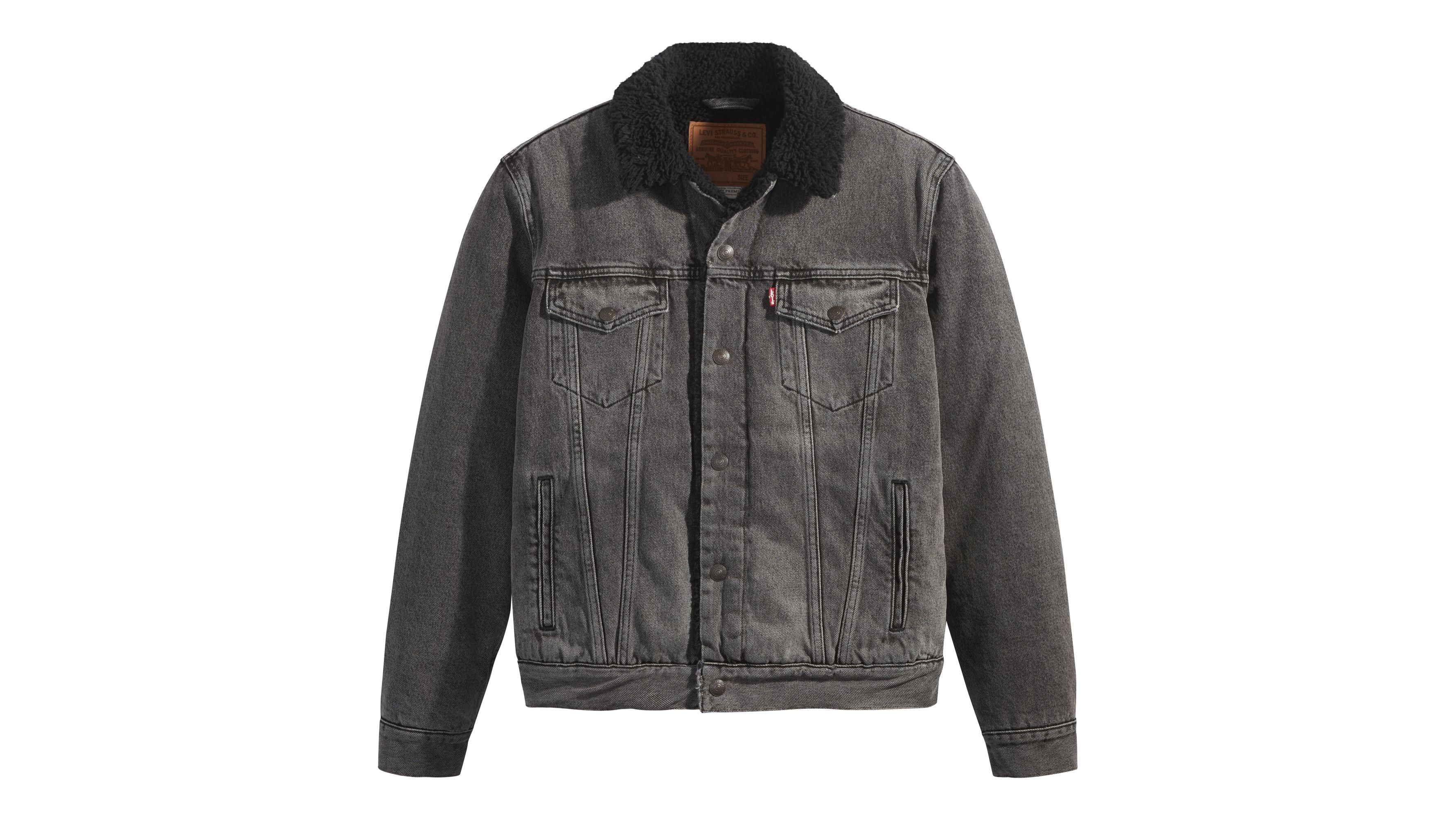 Type Iii Sherpa Trucker Jacket - Black | Levi's® US