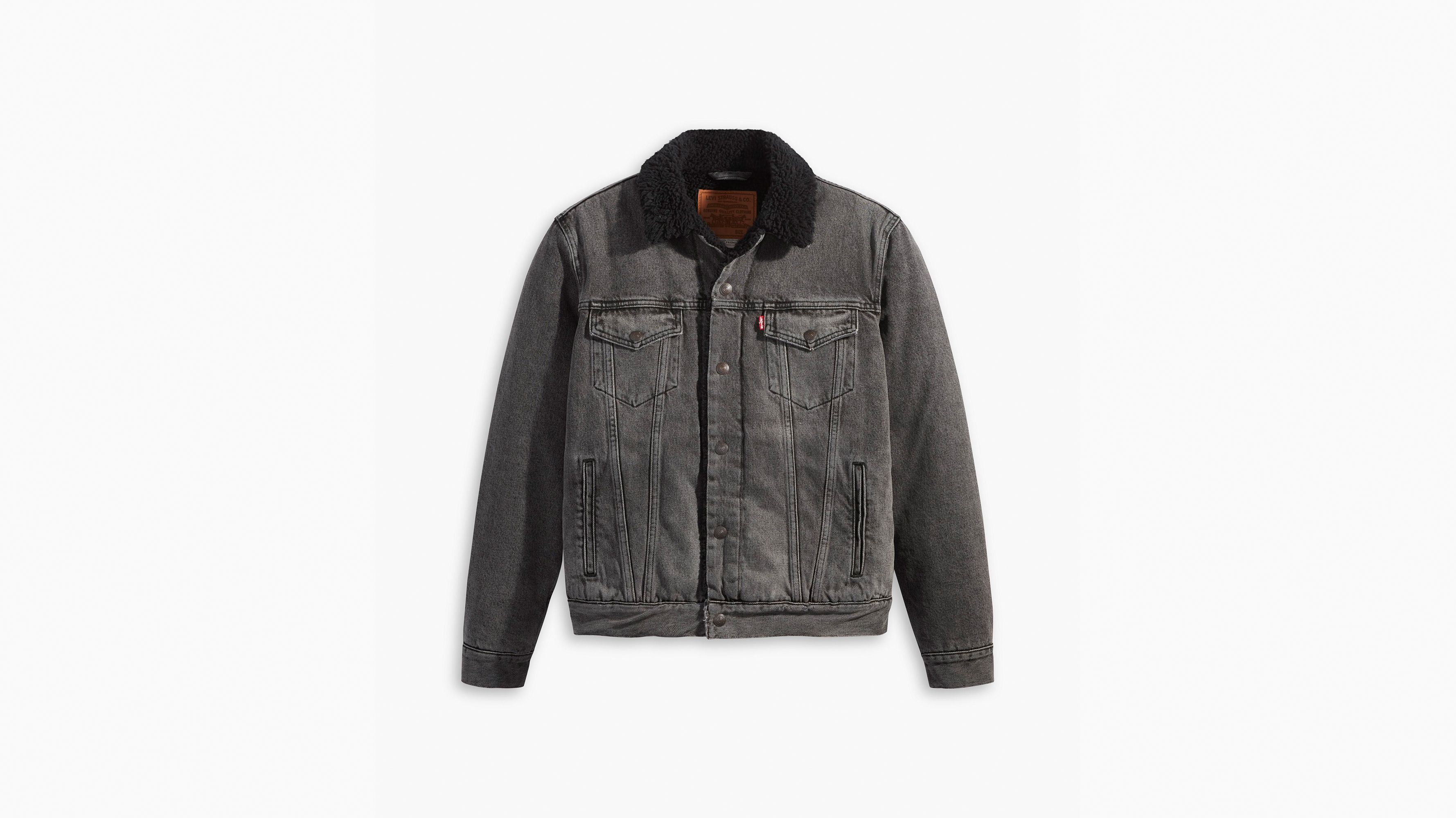 Levi's cheap shearling jacket