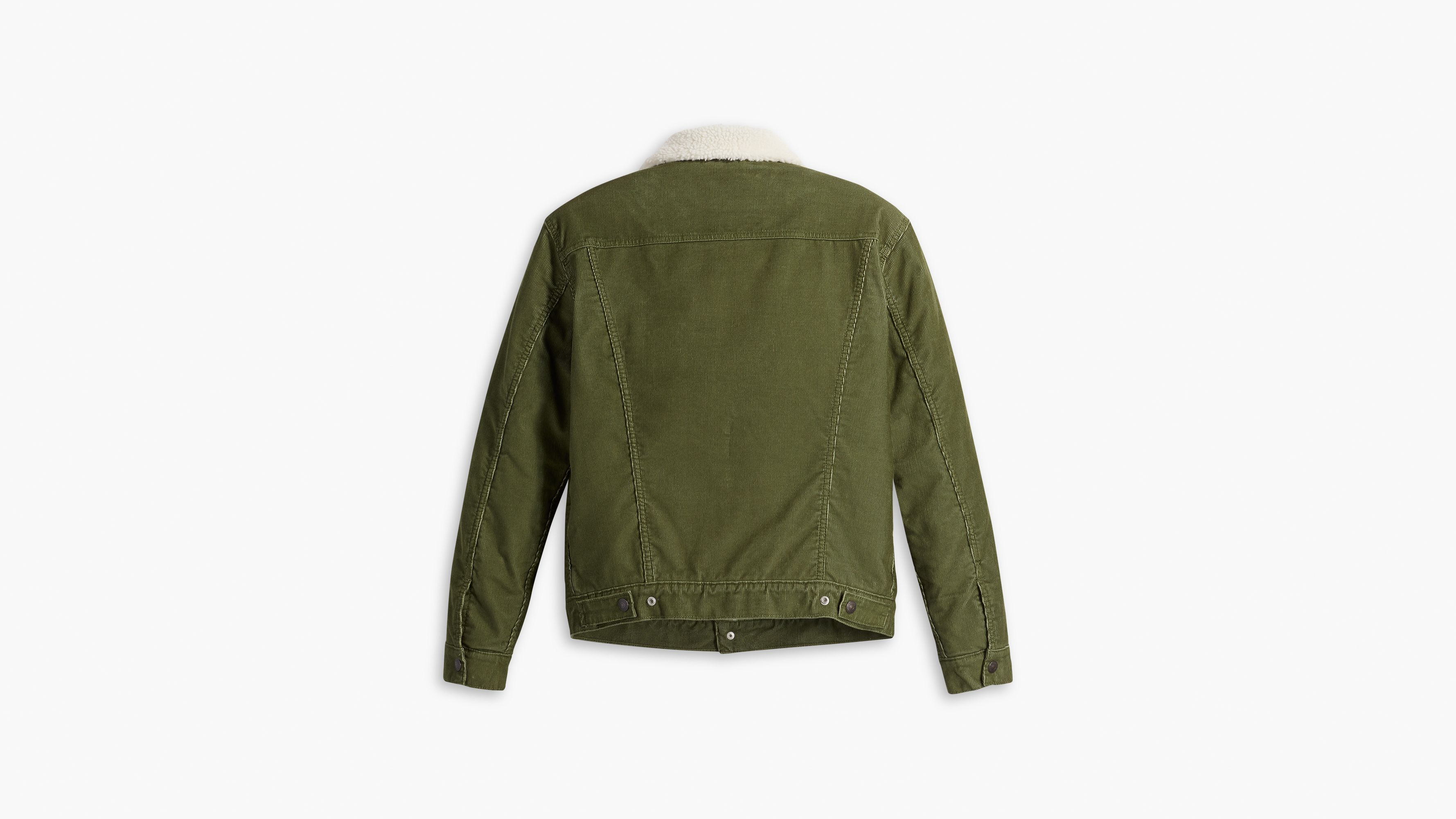 Type Iii Corduroy Sherpa Trucker Jacket - Green | Levi's® US