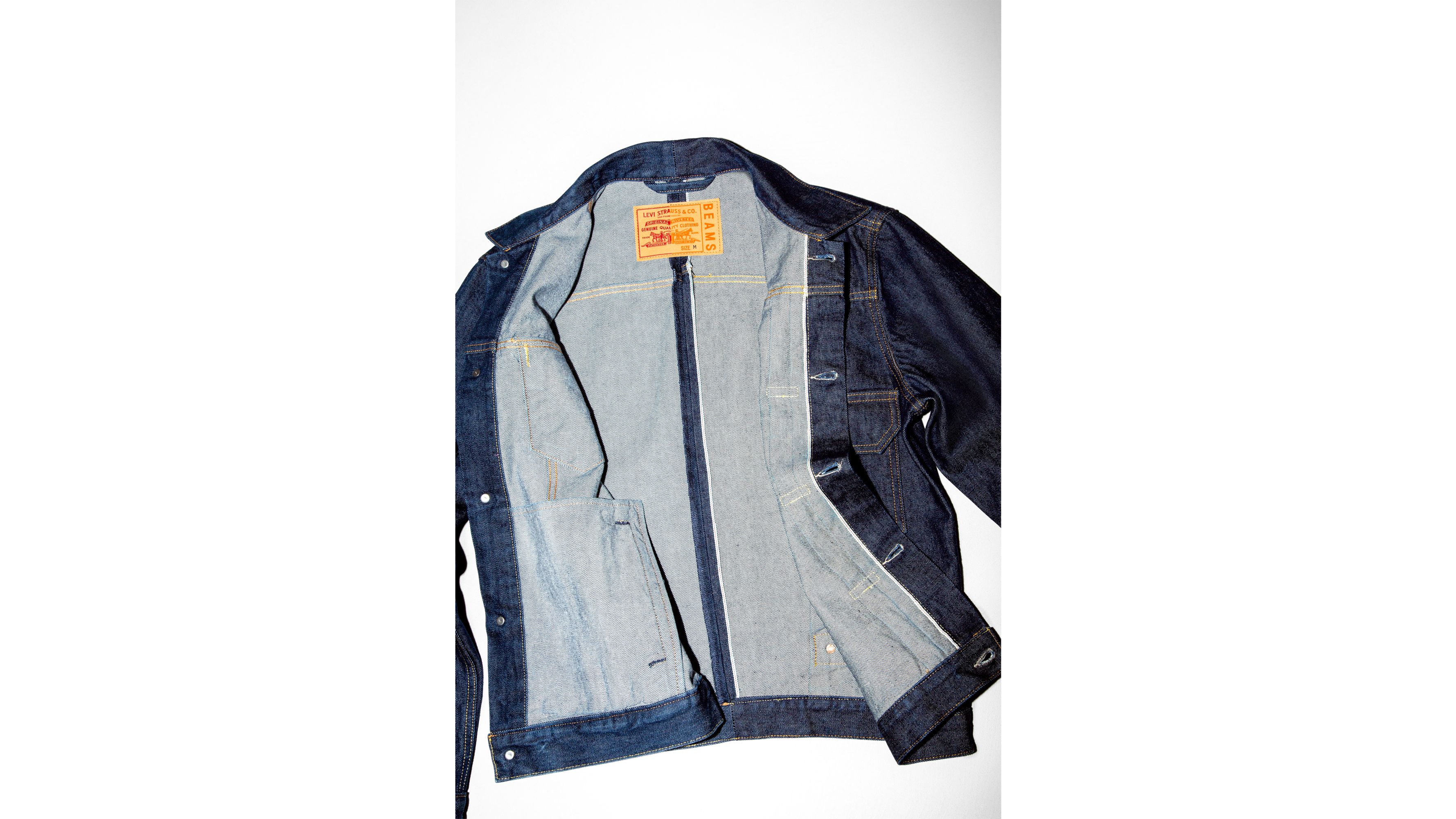 Levi's® X Beams Trucker Jacket - Dark Wash | Levi's® US