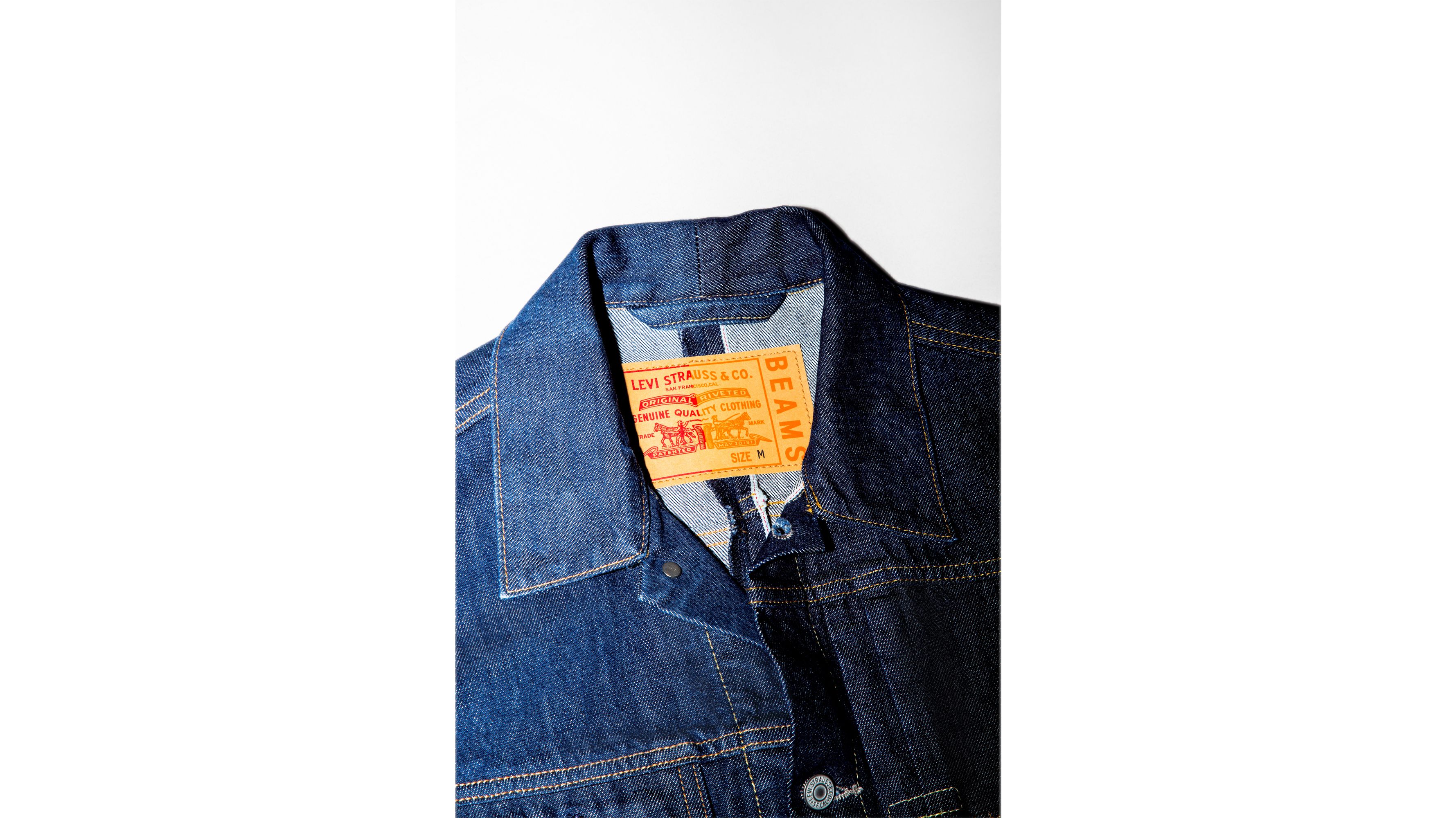 Levi's® X Beams Trucker Jacket - Dark Wash | Levi's® US