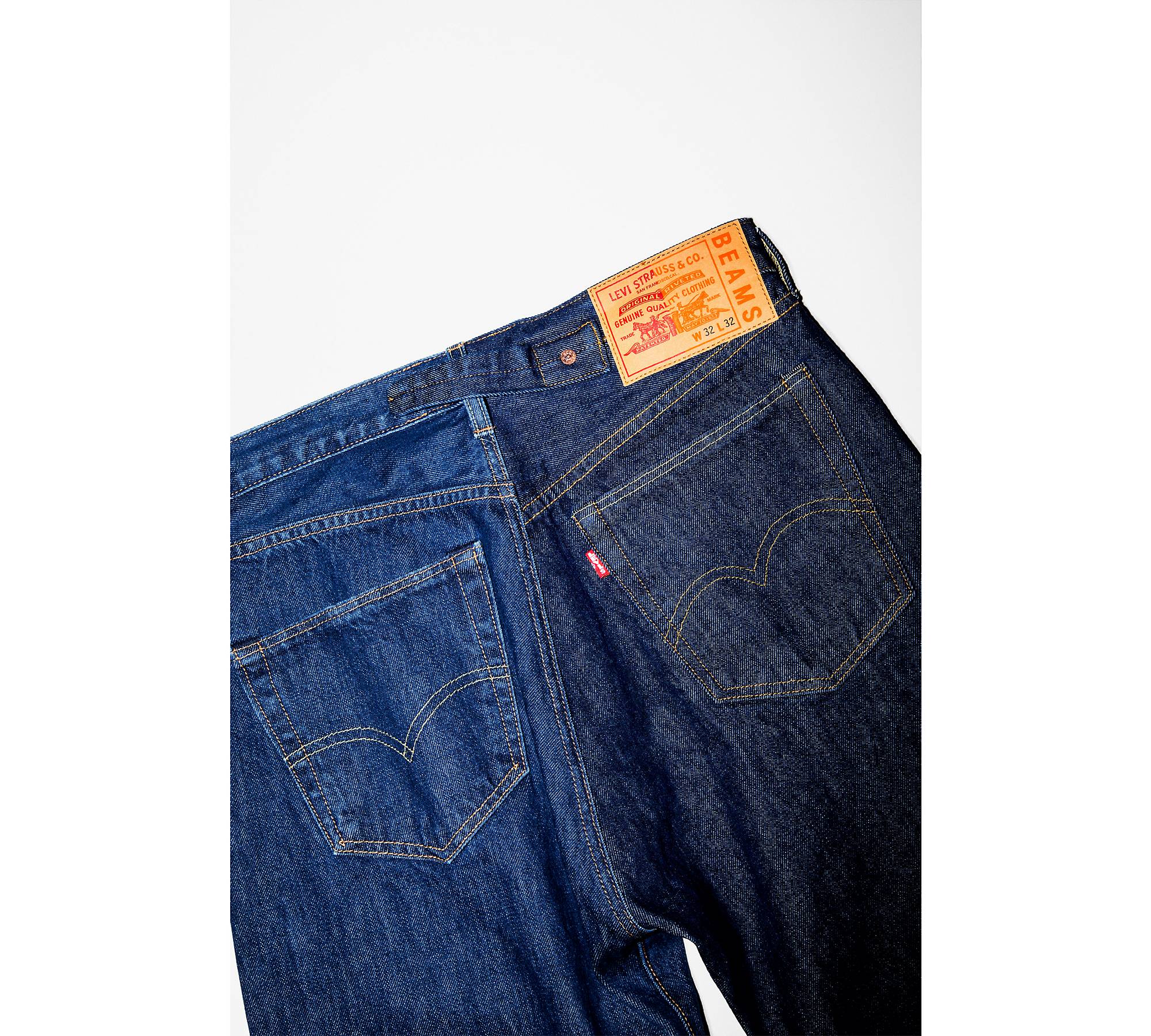 Levi's® X Beams 501® Original Fit Men's Jeans - Dark Wash