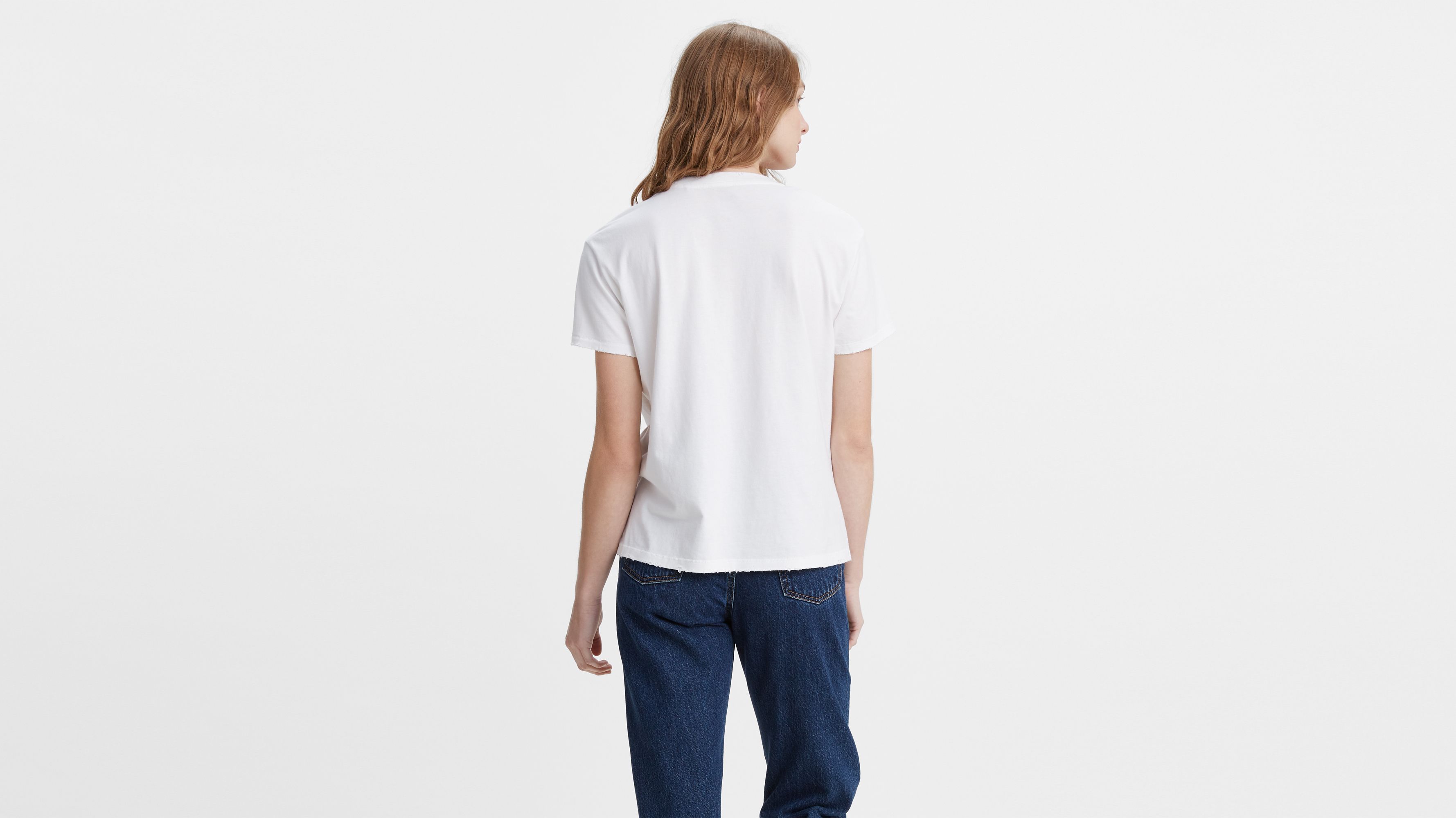 Short Sleeve Vintage Levi's® Logo T-shirt - White | Levi's® US